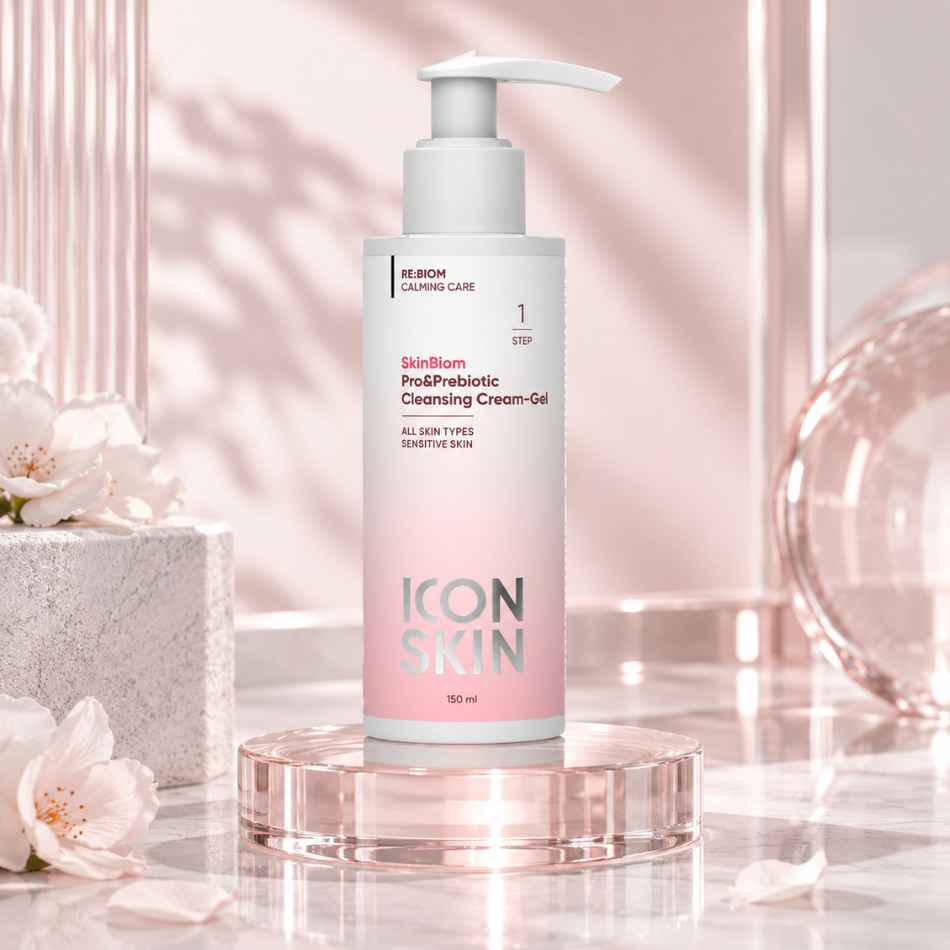 Gel rửa mặt cho da nhạy cảm Icon Skin Skinbiom Pro&Prebiotic Cleansing Cream-Gel