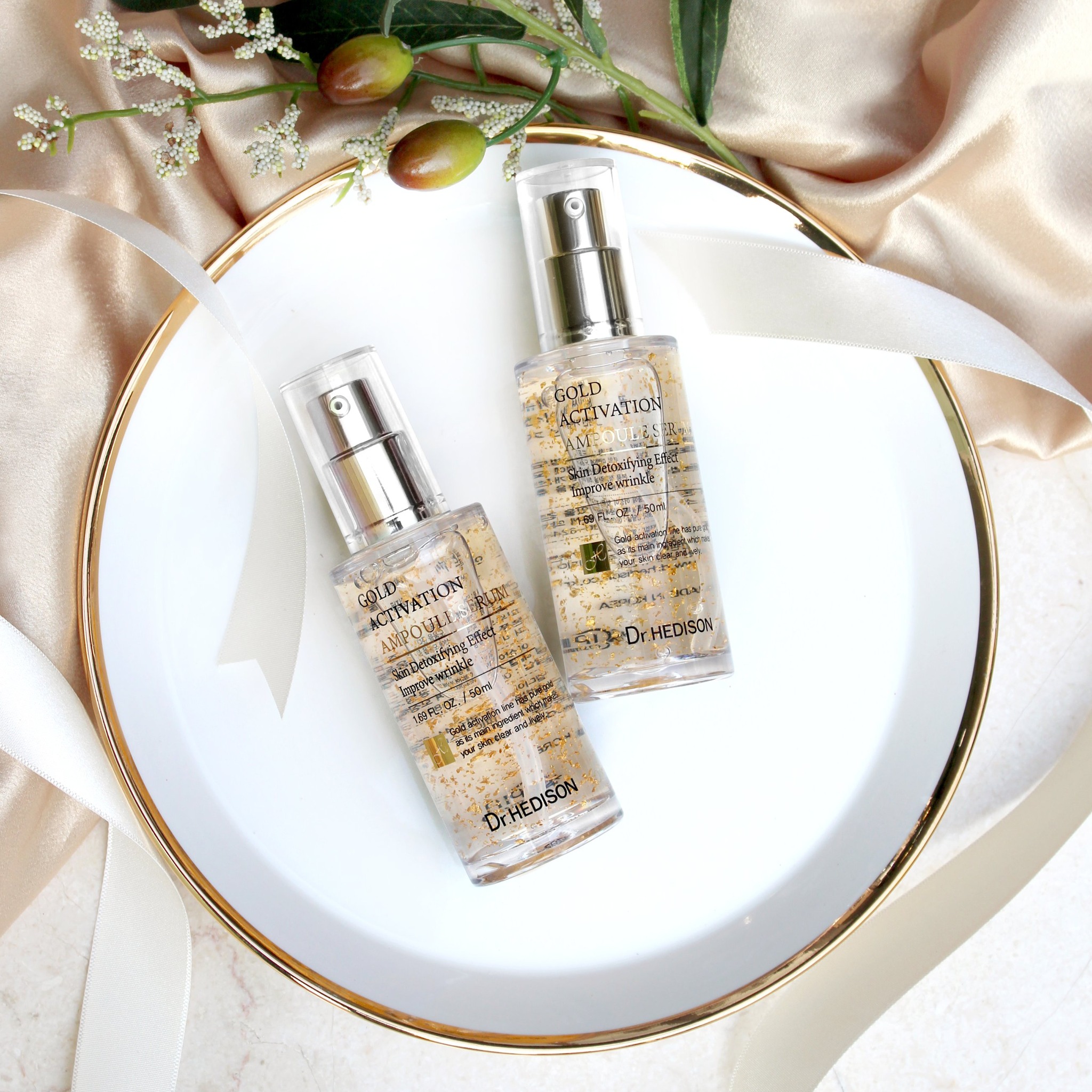 Huyết thanh vàng 24k Dr.Hedison Gold Activation Ampoule Serum (50ml-250ml)