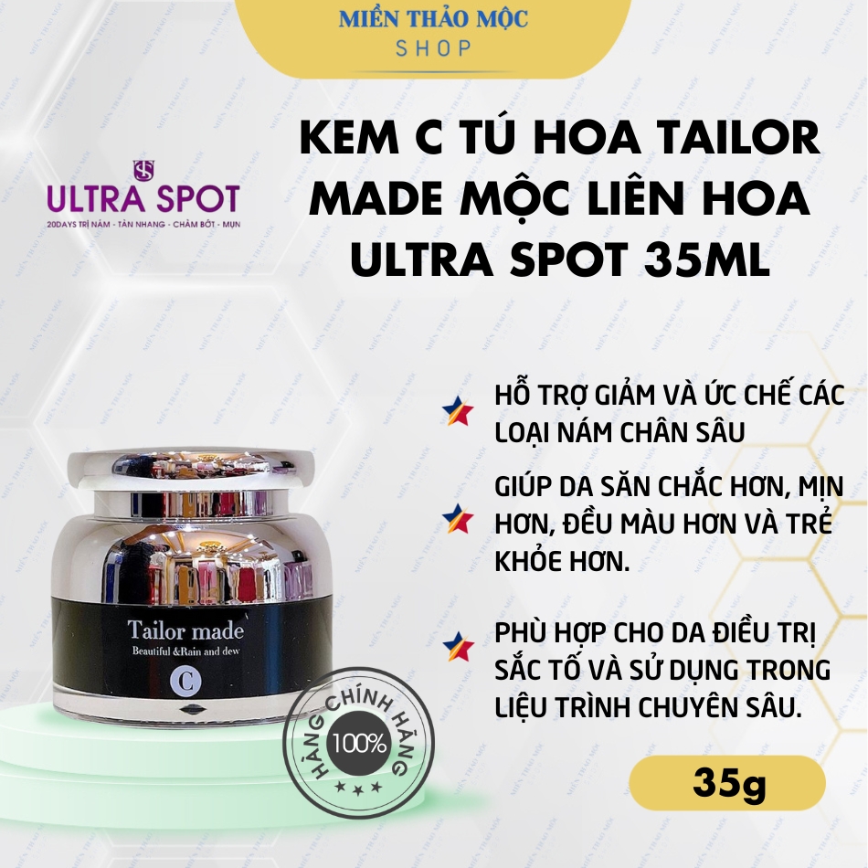Kem C Tú Hoa Tailor Made Mộc Liên Hoa Ultra Spot 35ml