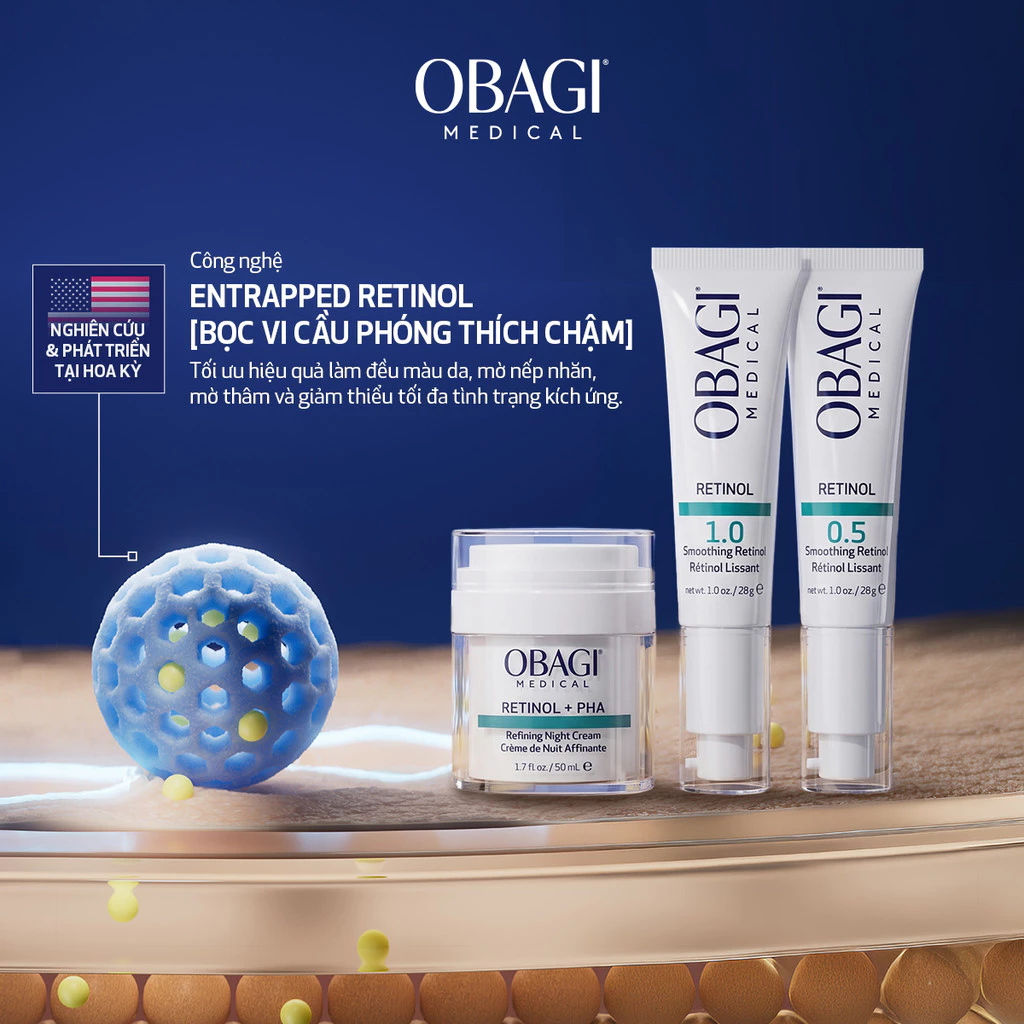 Kem Chống Lão Hóa Obagi Retinol 0.5 28g Hỗ Trợ Giảm Nếp Nhăn Và Tái Tạo Da