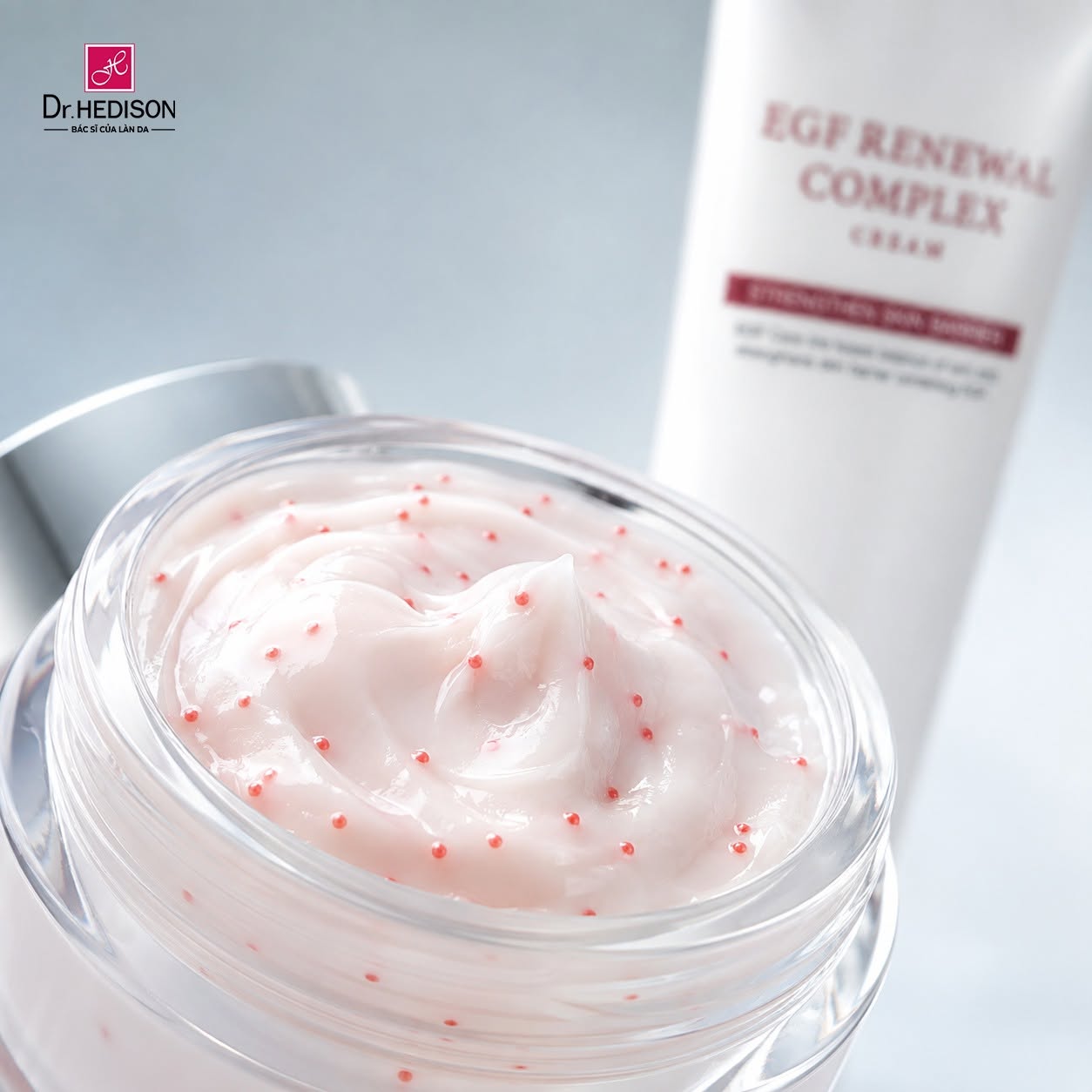 Kem dưỡng phục hồi, hỗ trợ tái tạo và chăm sóc da lão hóa Dr.HEDISON EGF Renewal Complex Cream