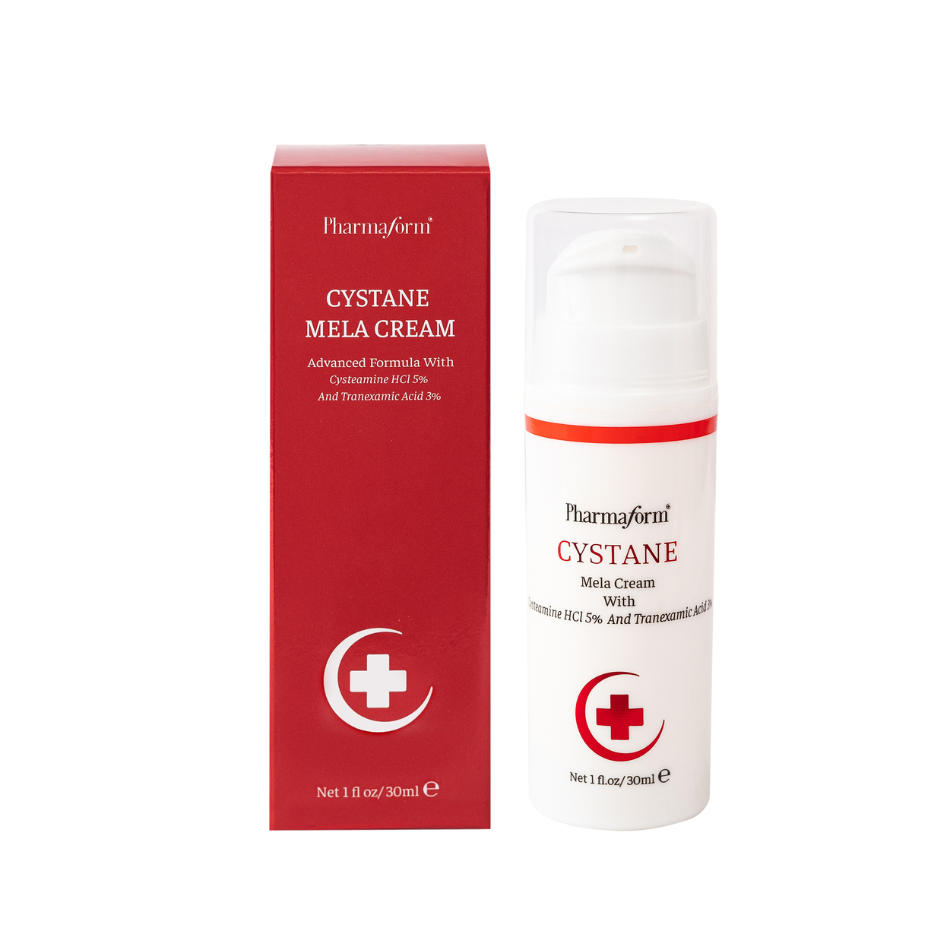 Kem cải thiện các tình trạng nám, tàn nhang, đốm nâu nhanh chóng Pharmaform Cystane Mela Cream