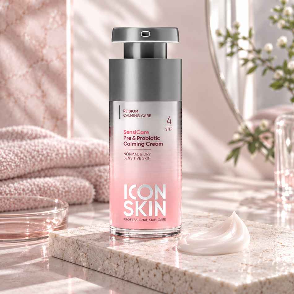 Kem dưỡng ẩm cho da khô Icon Skin SensiCare Pre&Probiotic Calming Cream