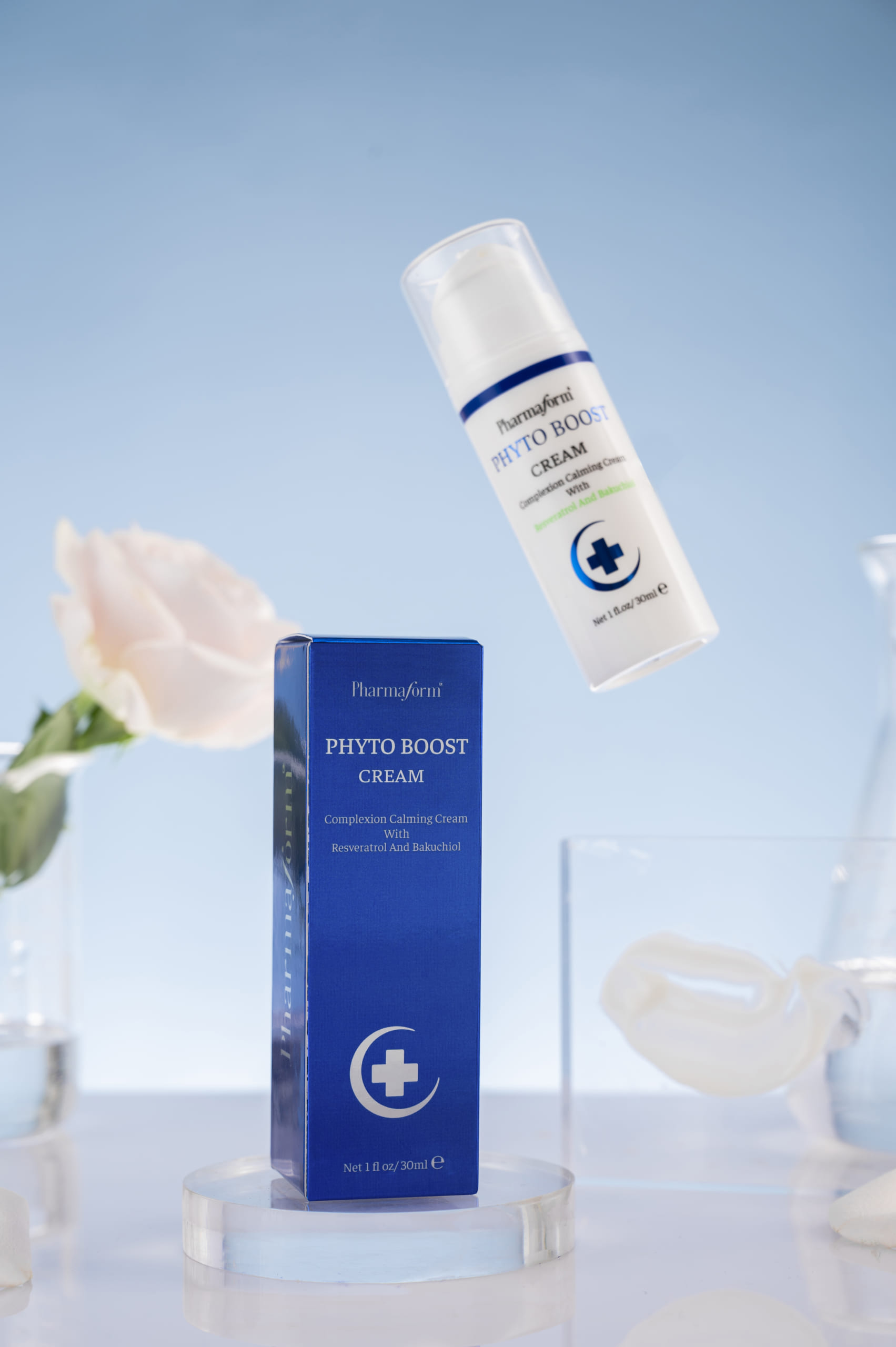 Kem dưỡng ẩm phục hồi chống ánh sáng xanh Pharmaform Blue Revitalize Cream 30ml