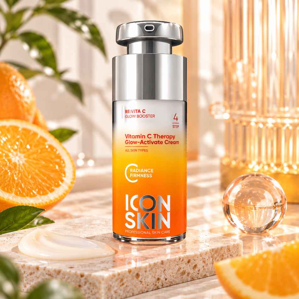 Kem dưỡng làm sáng da Icon Skin Vitamin C Therapy Glow-Active Cream