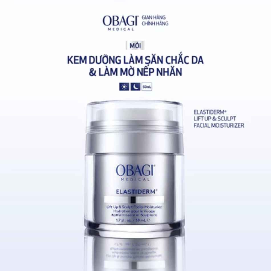 Kem dưỡng nâng cơ, làm mờ nếp nhăn Obagi ELASTIderm® Lift Up & Sculpt Facial Moisturizer