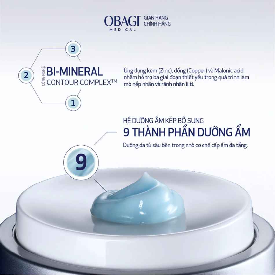 Kem dưỡng nâng cơ, làm mờ nếp nhăn Obagi ELASTIderm® Lift Up & Sculpt Facial Moisturizer