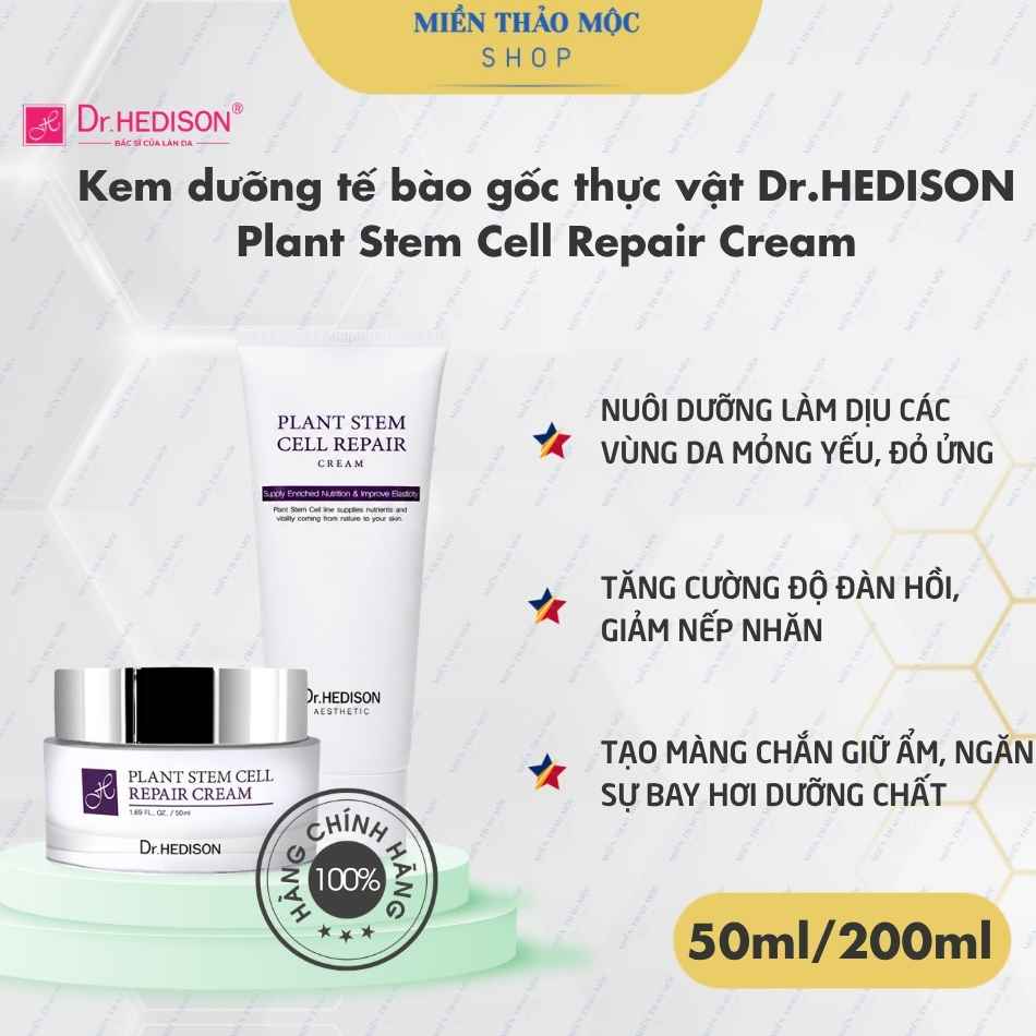 Kem dưỡng tế bào gốc thực vật Dr.HEDISON Plant Stem Cell Repair Cream