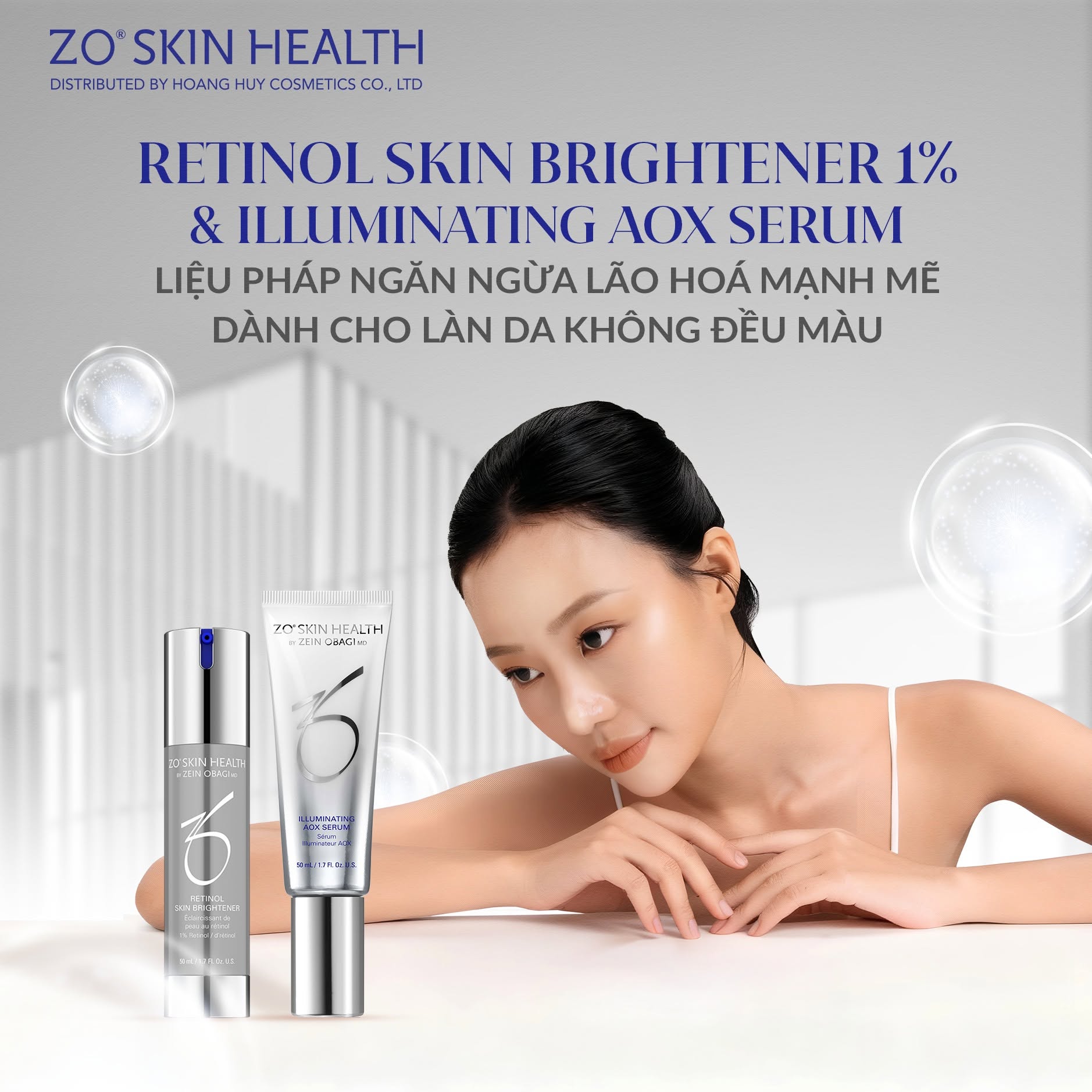 Kem dưỡng trắng da Zo Skin Health Retinol Skin Brightener 1%