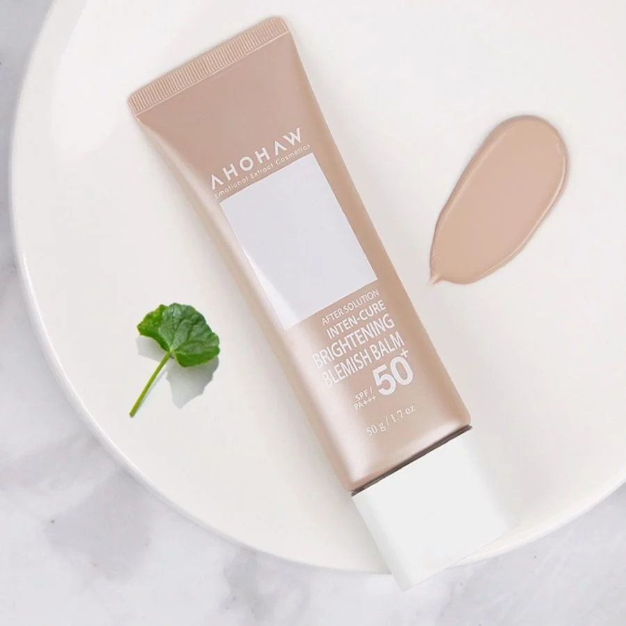 Kem nền che khuyết điểm 3 in 1 Ahohwa After Solution Inten-Cure Brightening Blemish Balm SPF/50+ Pa+++