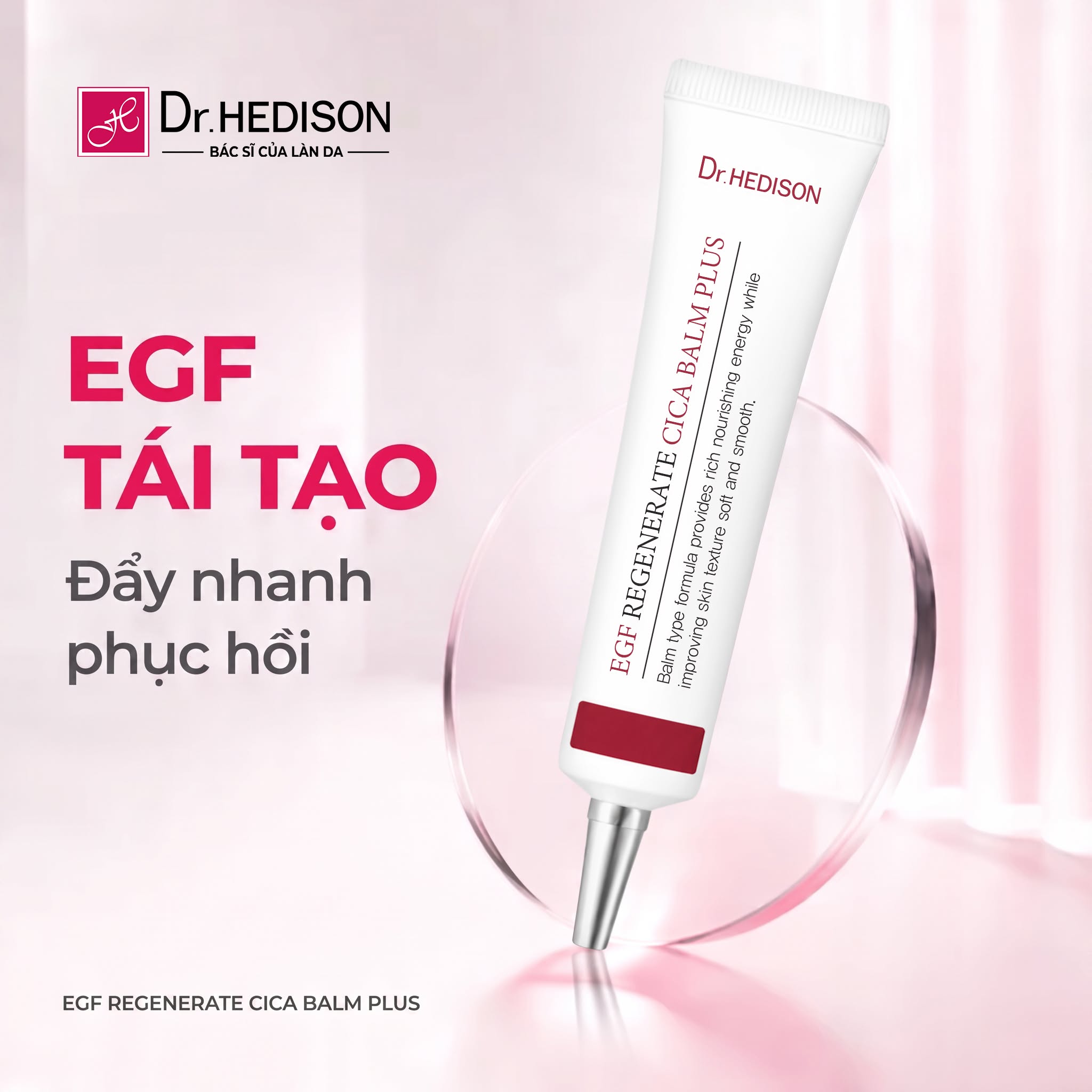Kem sáp dưỡng cao cấp Dr.Hedison EGF Regenerate CiCa balm 30ml