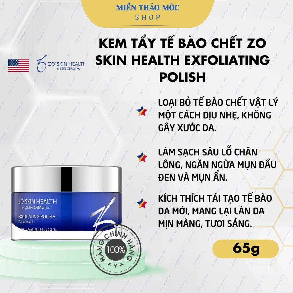 Kem tẩy tế bào chết Zo Skin Health Exfoliating Polish