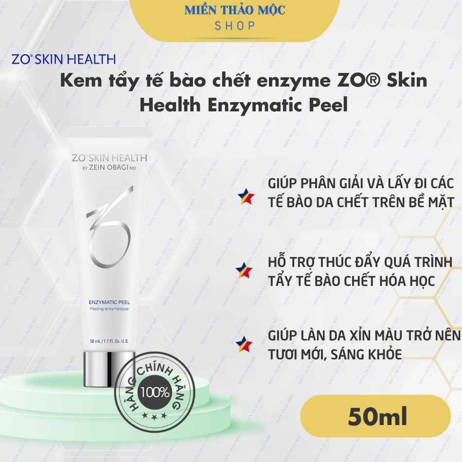 Kem tẩy tế bào chết enzyme ZO® Skin Health Enzymatic Peel