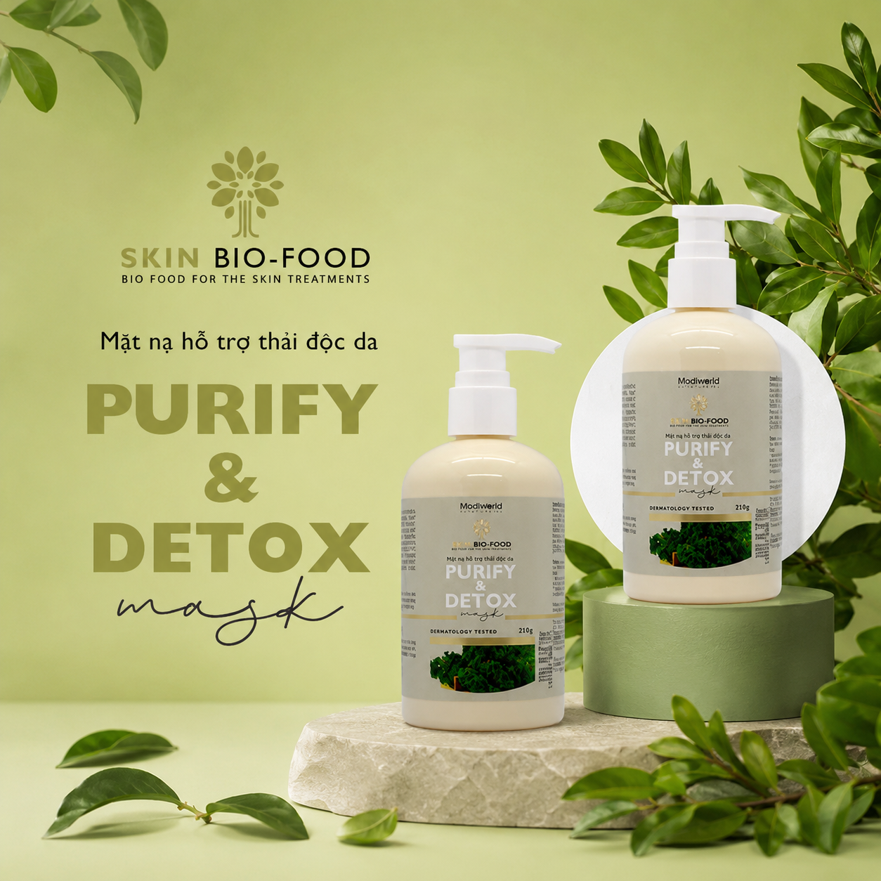 Mặt nạ thải độc Bio Purify & Detox Mask Mediworld