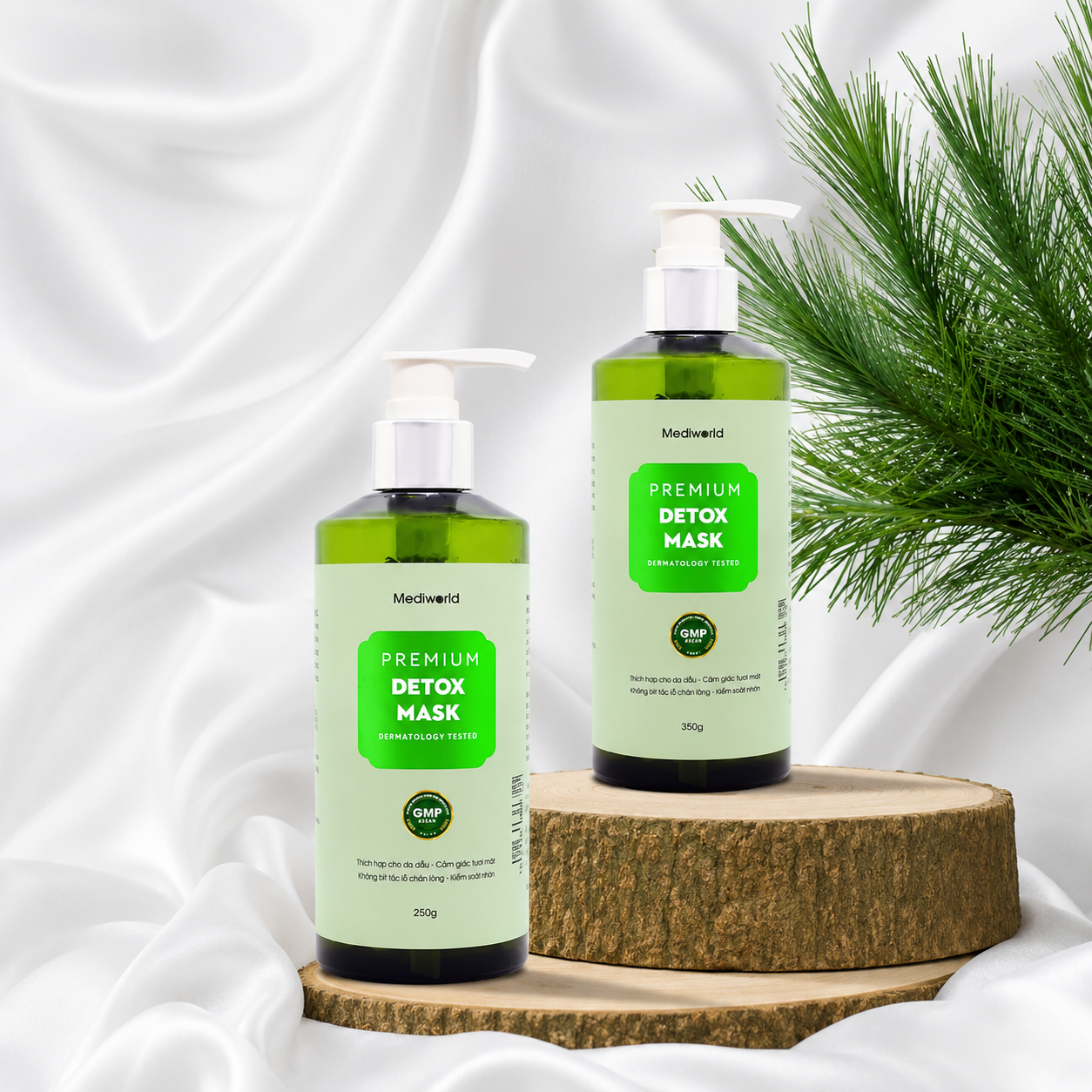 Mặt nạ thải độc dành cho da Mediworld PREMIUM DETOX MASK