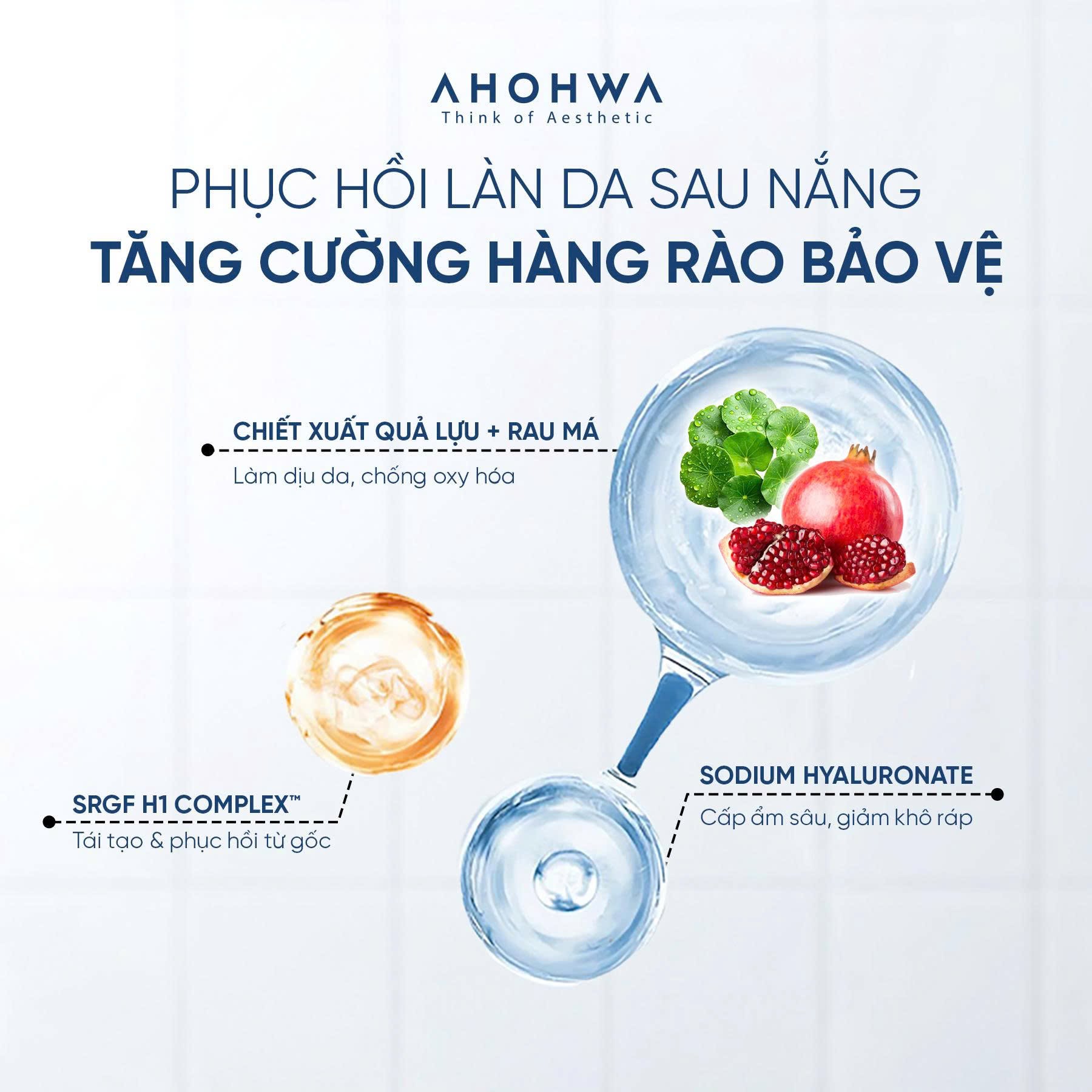 Mặt nạ ủ trắng dạng kem Ahohwa First Solution Tone-Up Brightening Cream Mask
