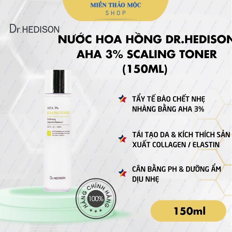 Nước hoa hồng Dr.Hedison AHA 3% Scaling Toner (150ml)
