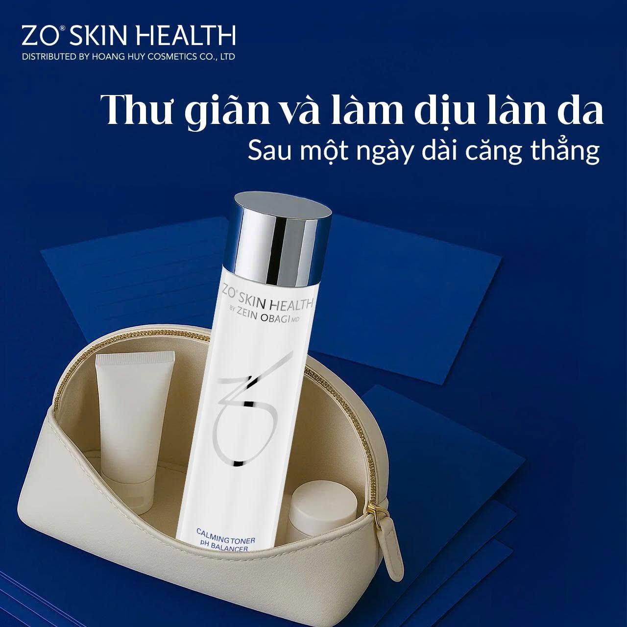 Nước hoa hồng cân bằng độ pH Zo Skin Health Calming Skin Toner 180ml