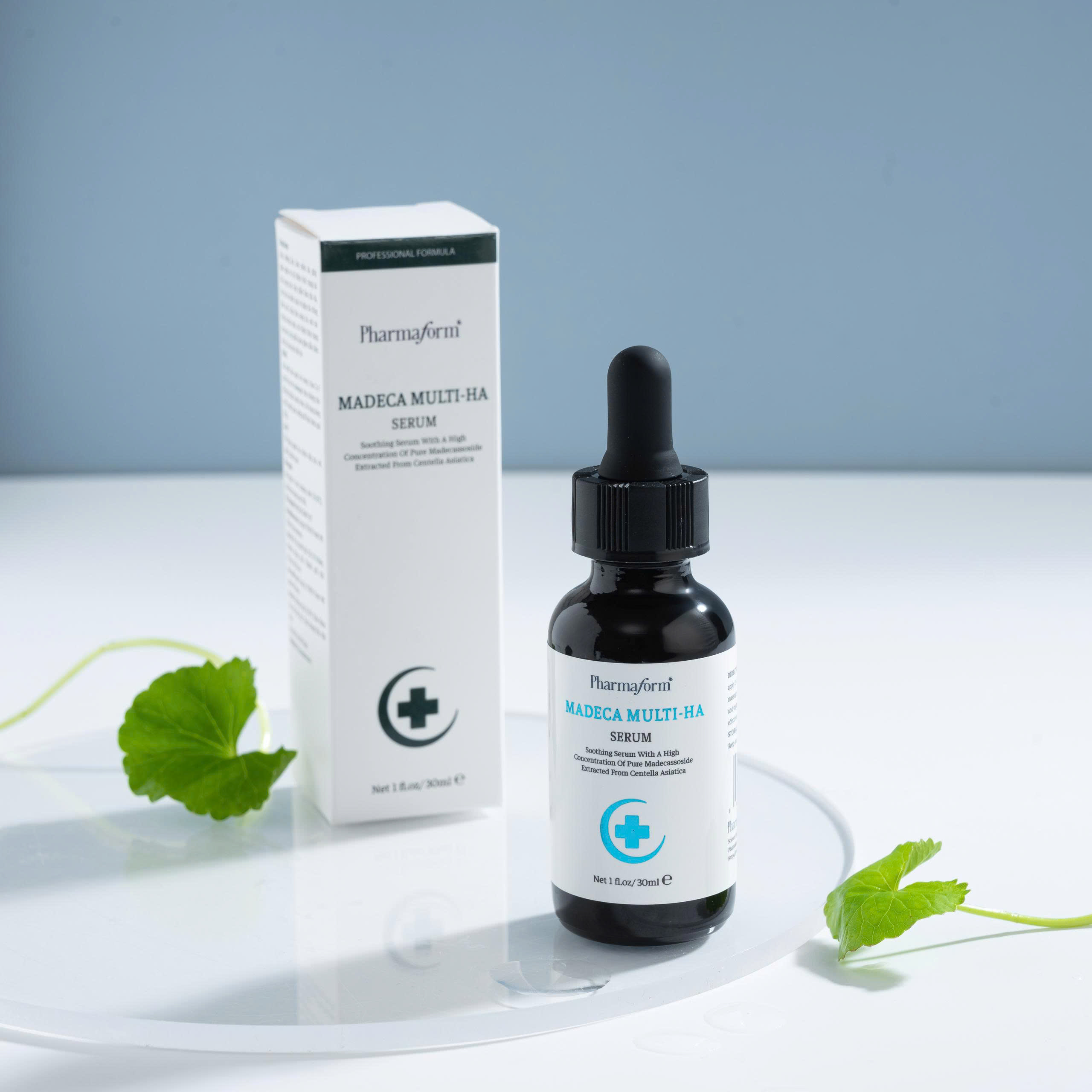 Serum Cấp Ẩm, Làm Dịu Và Hỗ Trợ Phục Hồi Da Nhạy Cảm Pharmaform Madeca Multi-HA Serum