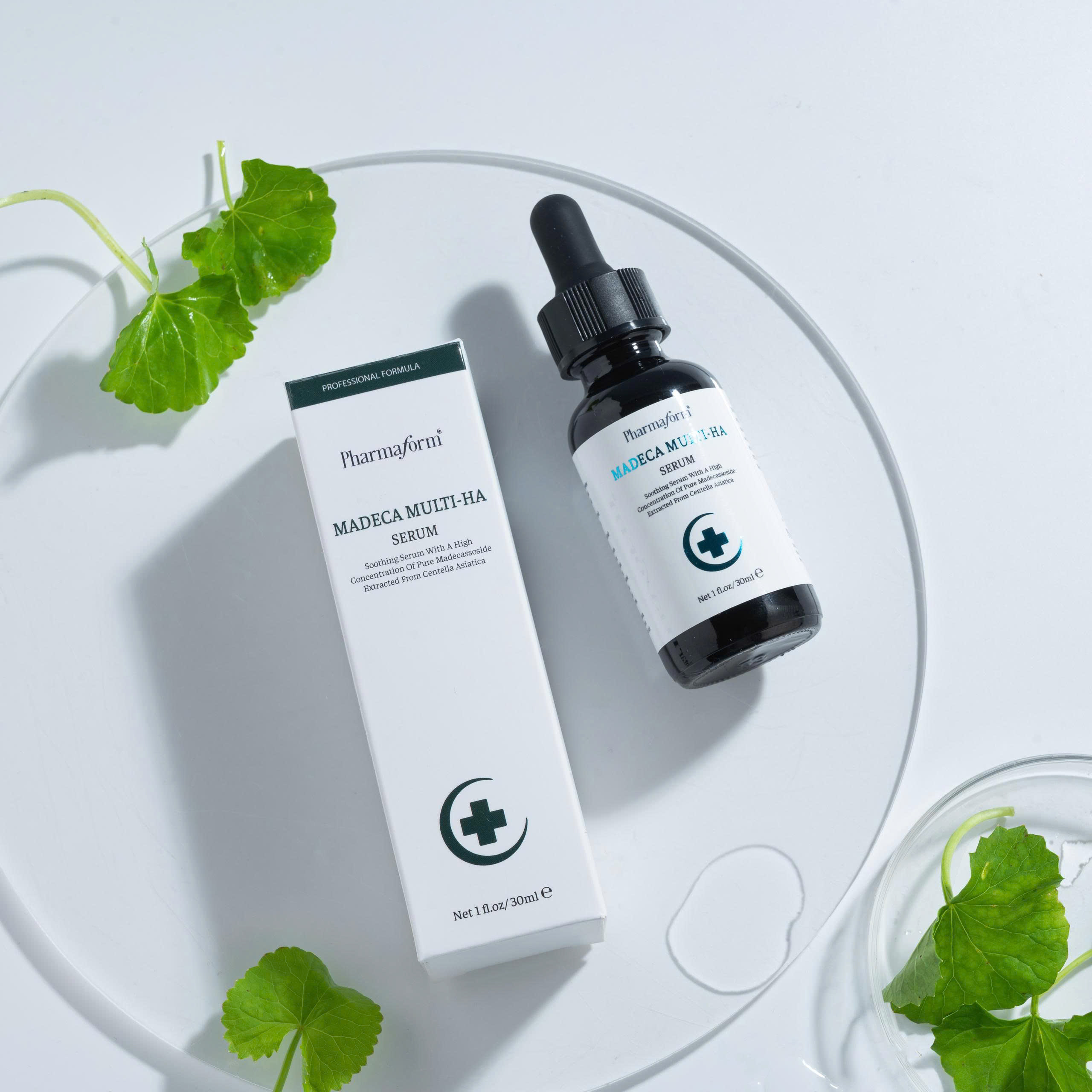 Serum Cấp Ẩm, Làm Dịu Và Hỗ Trợ Phục Hồi Da Nhạy Cảm Pharmaform Madeca Multi-HA Serum
