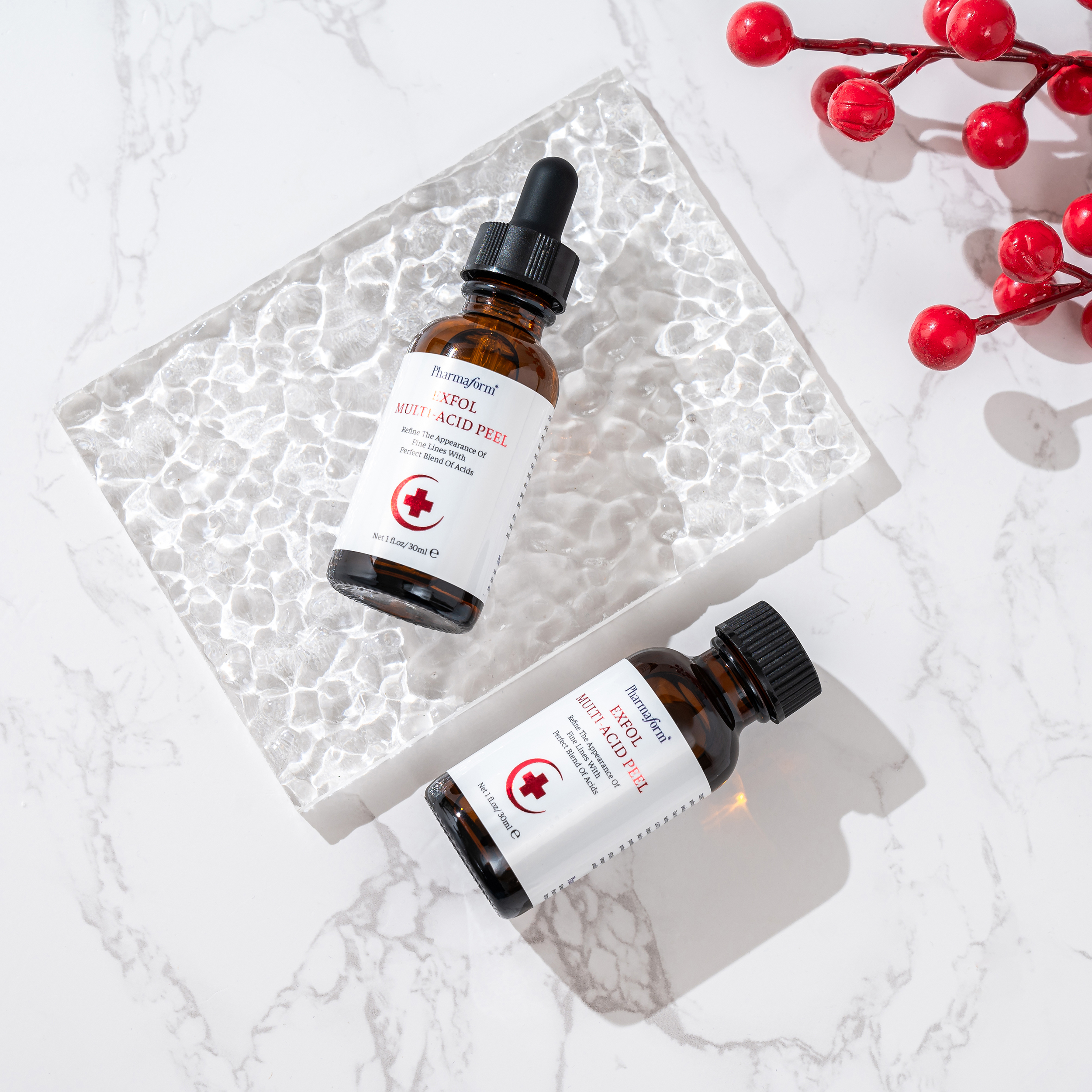 Serum giúp căng bóng tái tạo làn da Pharmaform Exfol Multi - Acid Peel