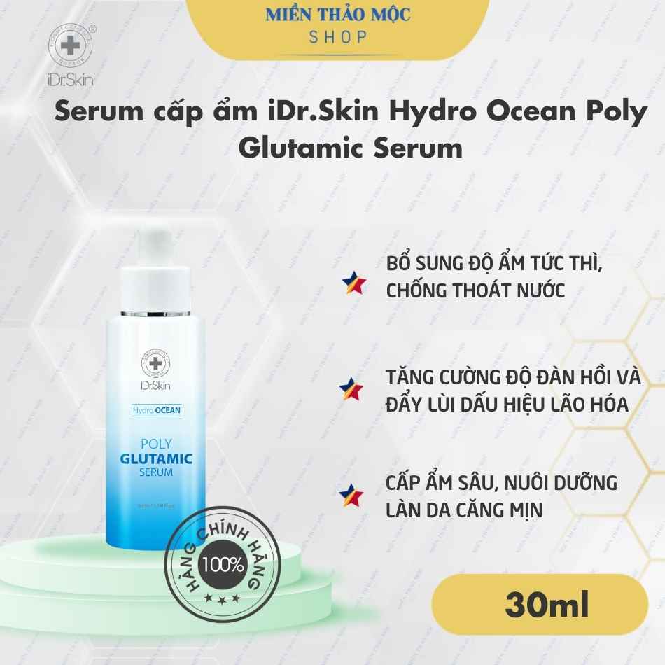Serum cấp ẩm iDr.Skin Hydro Ocean Poly Glutamic Serum