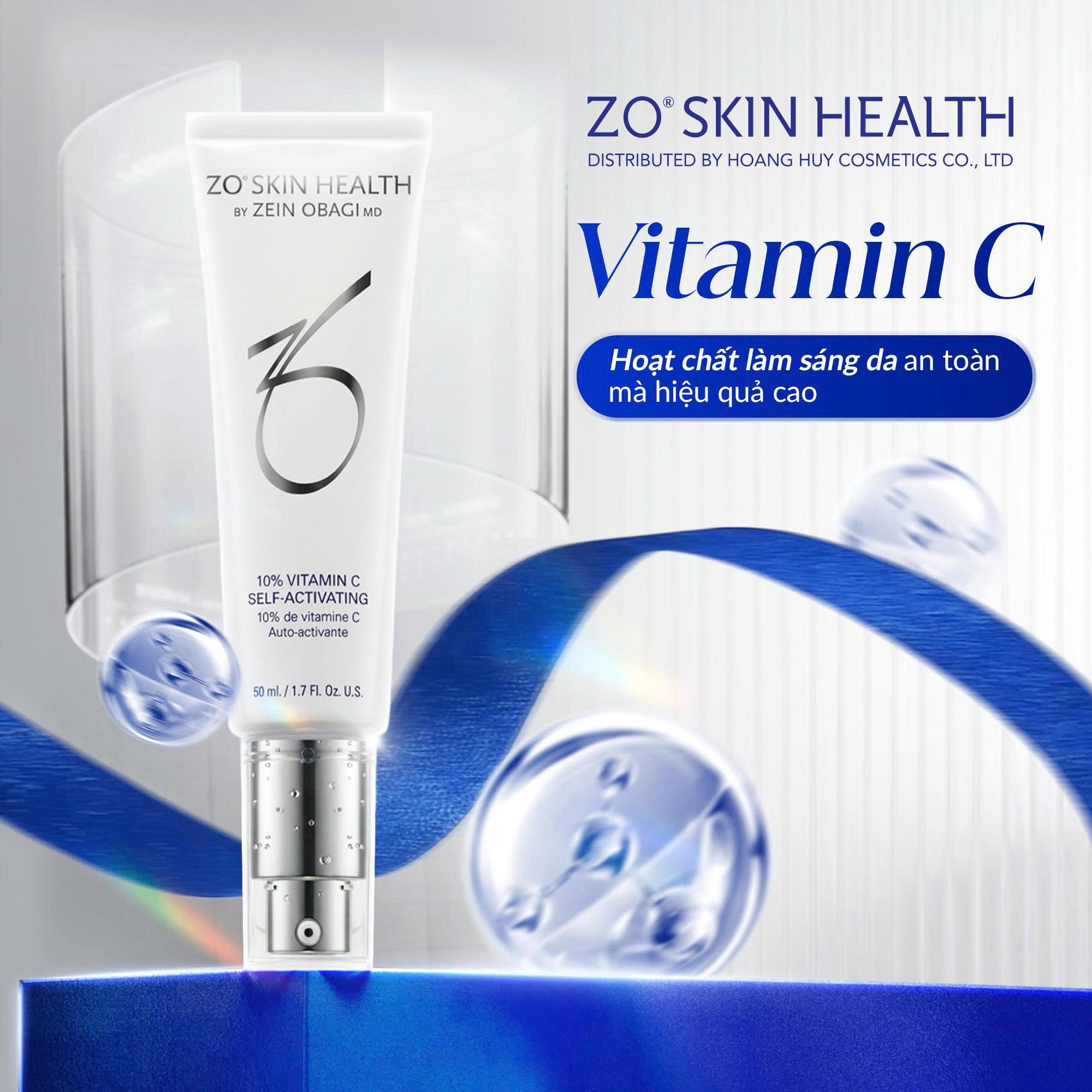 Serum dưỡng da Zo Skin Health 10% VITAMIN C SELF-ACTIVATING