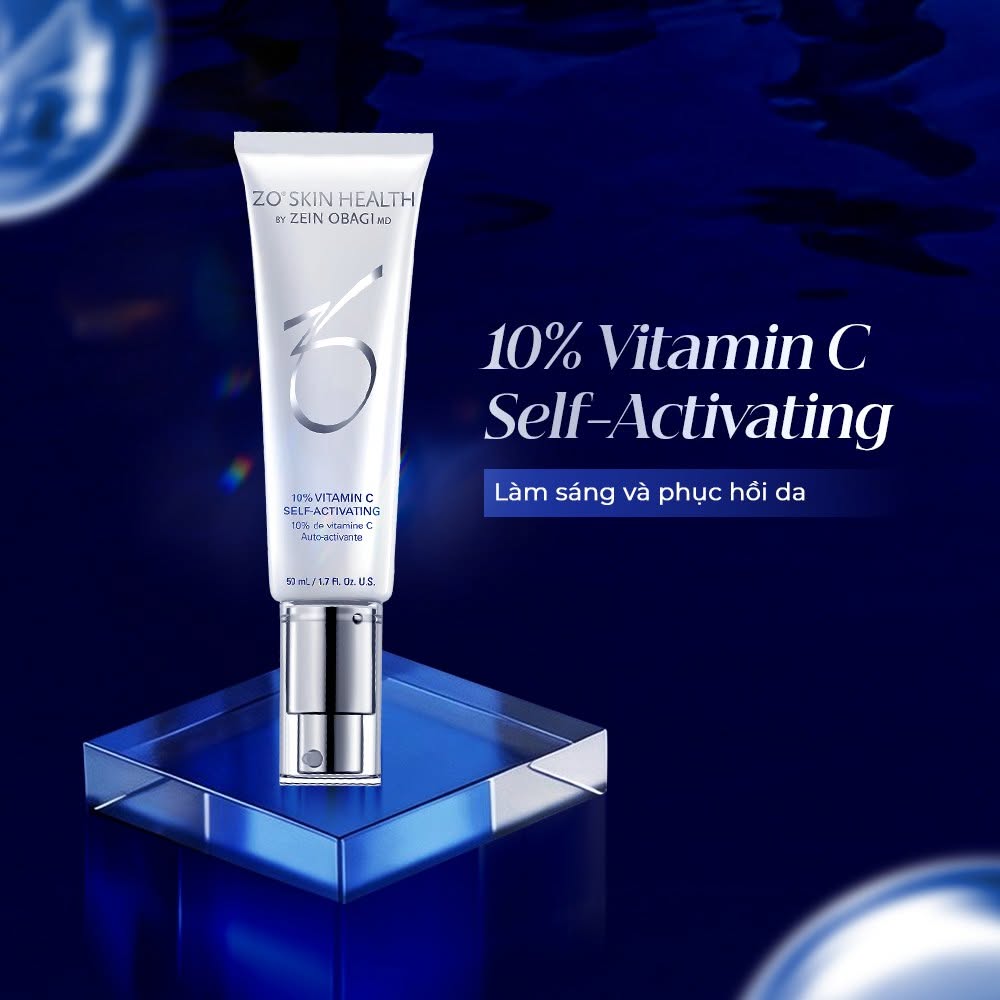 Serum dưỡng da Zo Skin Health 10% VITAMIN C SELF-ACTIVATING