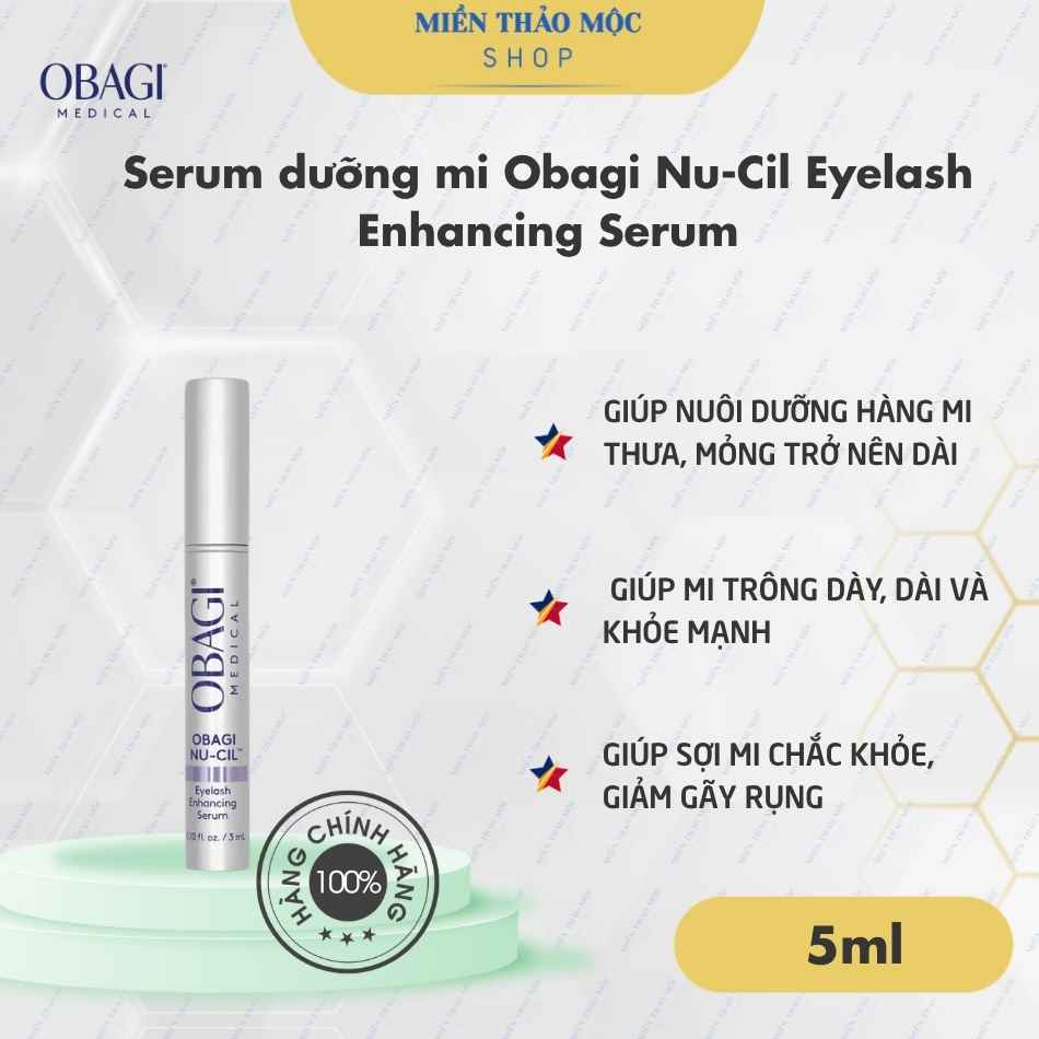 Serum dưỡng mi Obagi Nu-Cil Eyelash Enhancing Serum