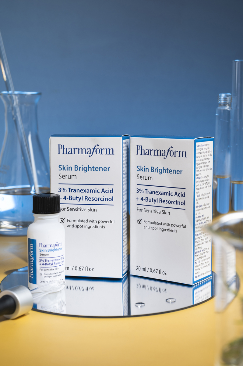Serum hỗ trợ mờ nám dưỡng sáng da Pharmaform Skin Brightener Serum