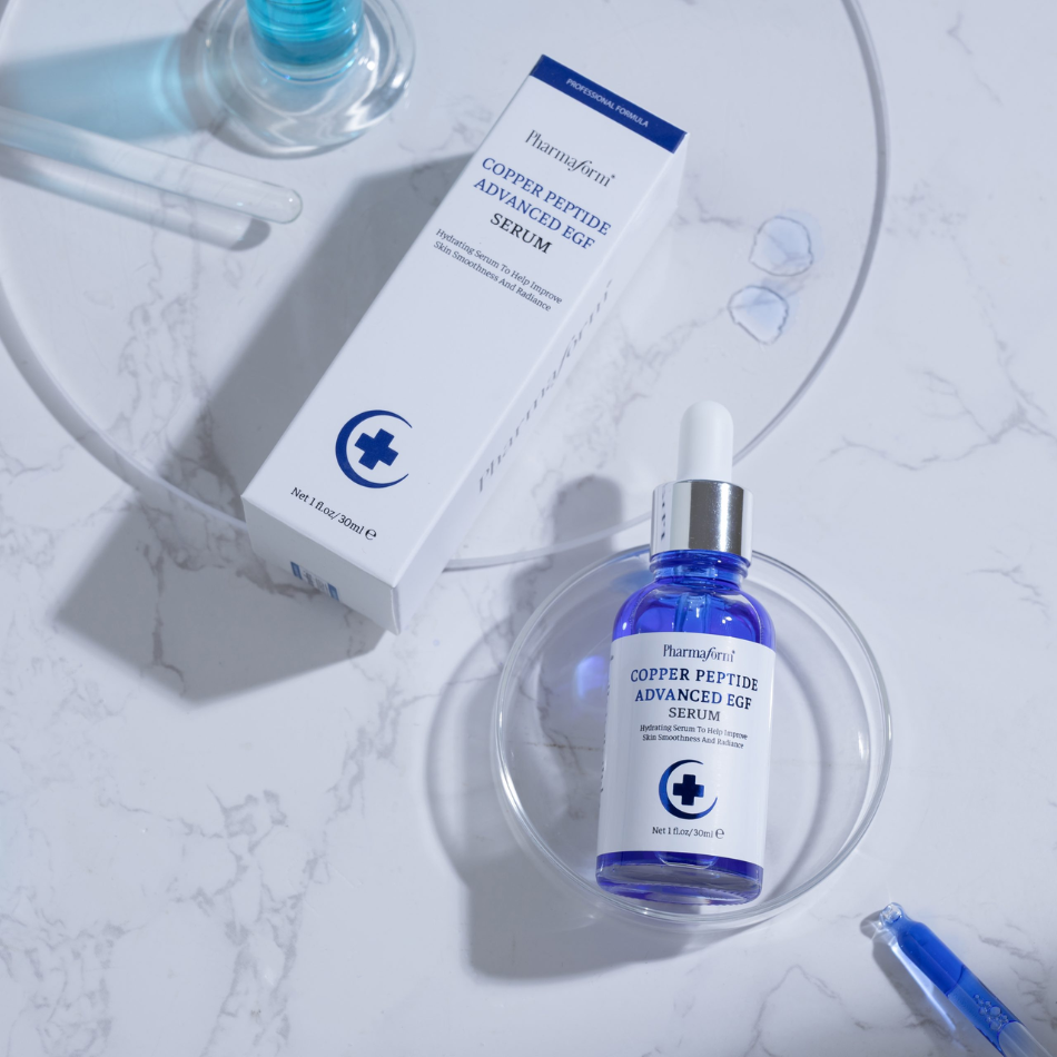Serum phục hồi da chuyên sâu Pharmaform Copper Peptide Advanced EGF Serum