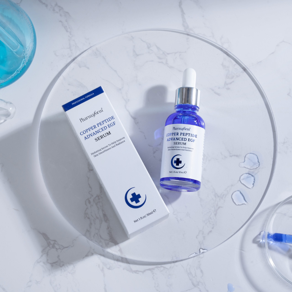 Serum phục hồi da chuyên sâu Pharmaform Copper Peptide Advanced EGF Serum