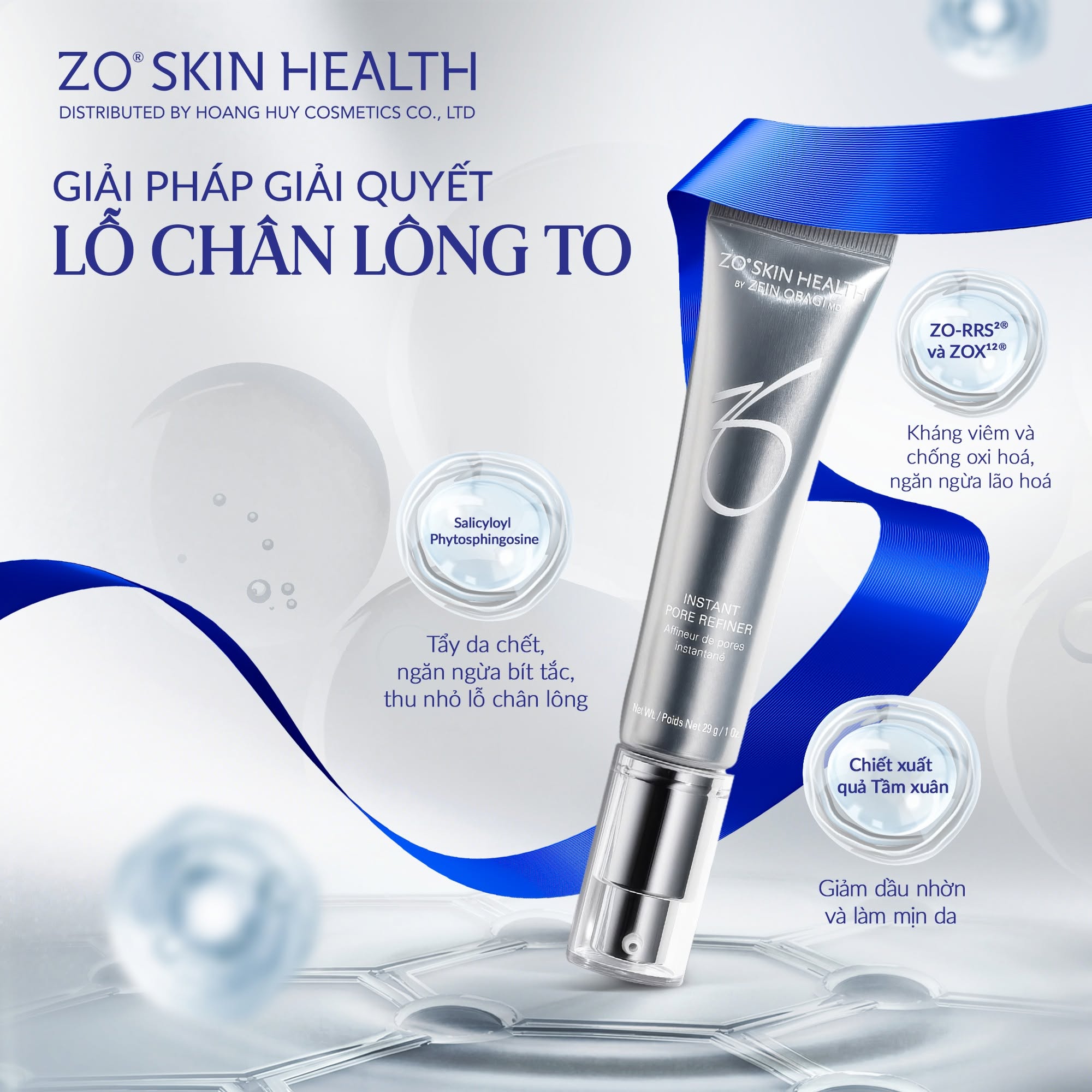 Serum se khít lỗ chân lông Zo Skin Health INSTANT PORE REFINER
