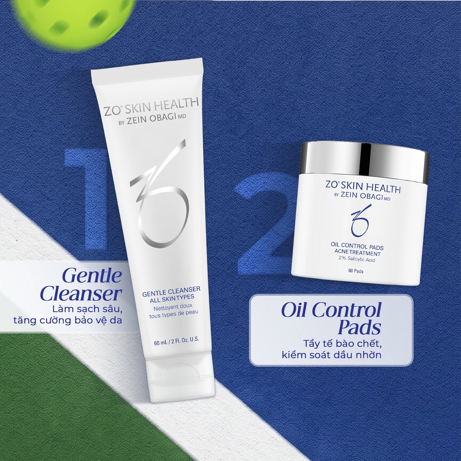 Sữa rửa mặt cho mọi loại da Zo Skin Health GENTLE CLEANSER