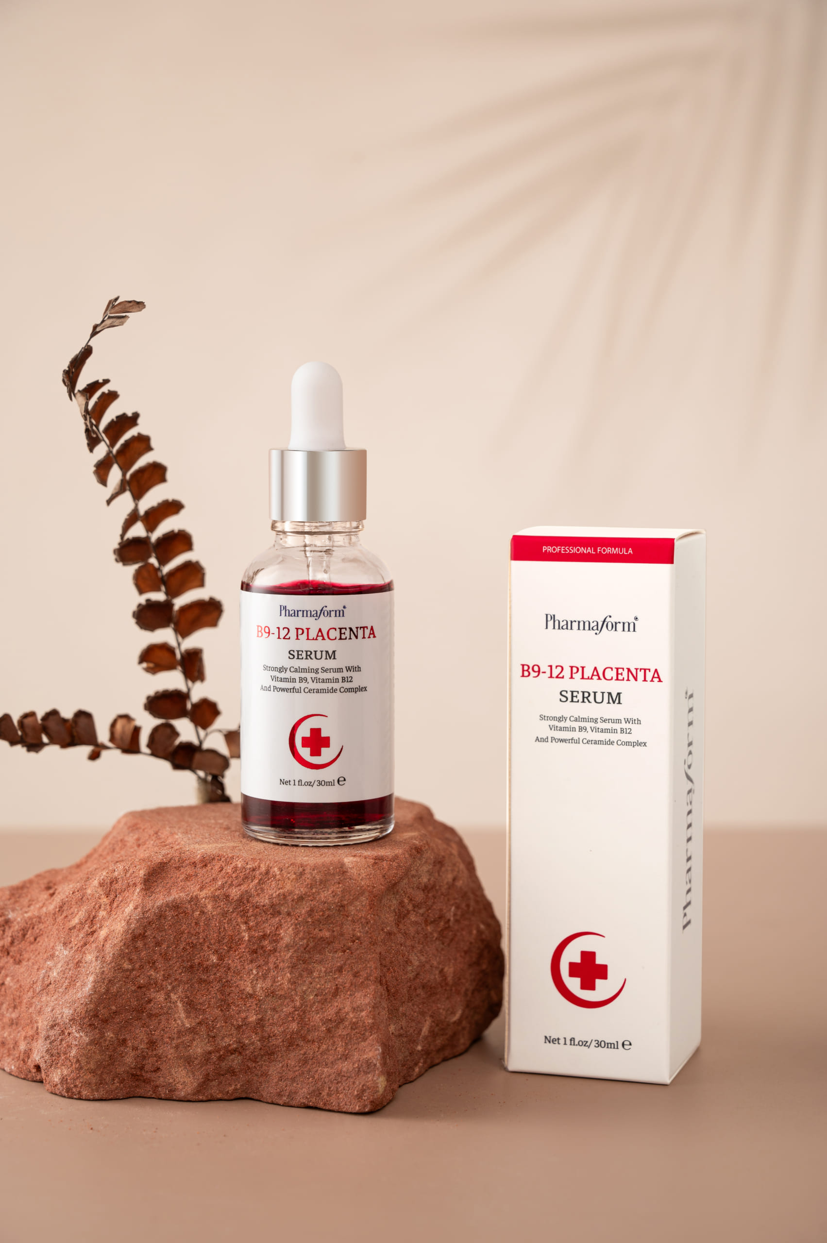 Tinh chất phục hồi da nhạy cảm tổn thương Pharmaform B9-12 Placenta Serum
