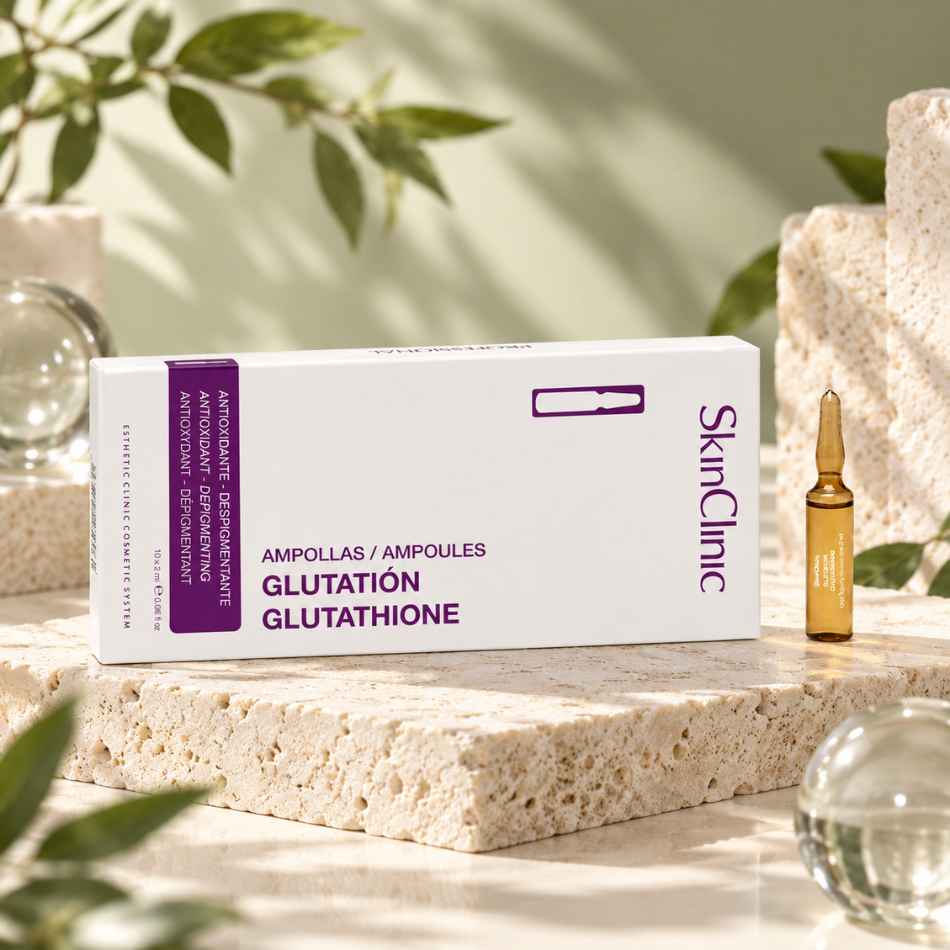 Tinh chất ampoule chống oxy hóa ức chế sắc tố gây sạm da ngừa lão hóa SkinClinic Glutathione