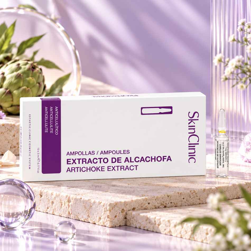 Tinh chất ampoule tăng tuần hoàn hệ bạch huyết cải thiện tổng thể các vấn đề da SkinClinic Artichoke Extract 2%