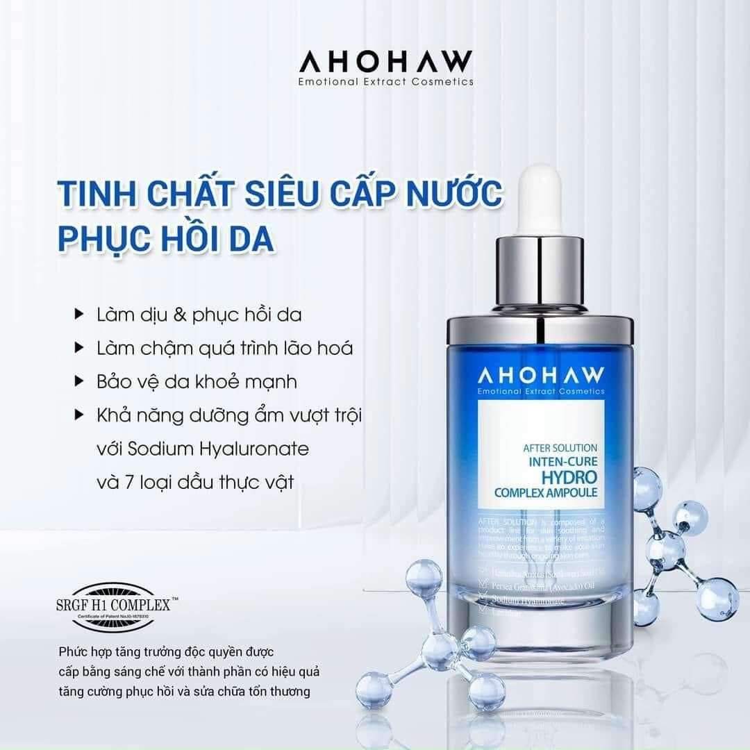 Tinh chất cấp ẩm chuyên sâu Ahohwa After Solution Inten-Cure Hydro Complex Ampoule