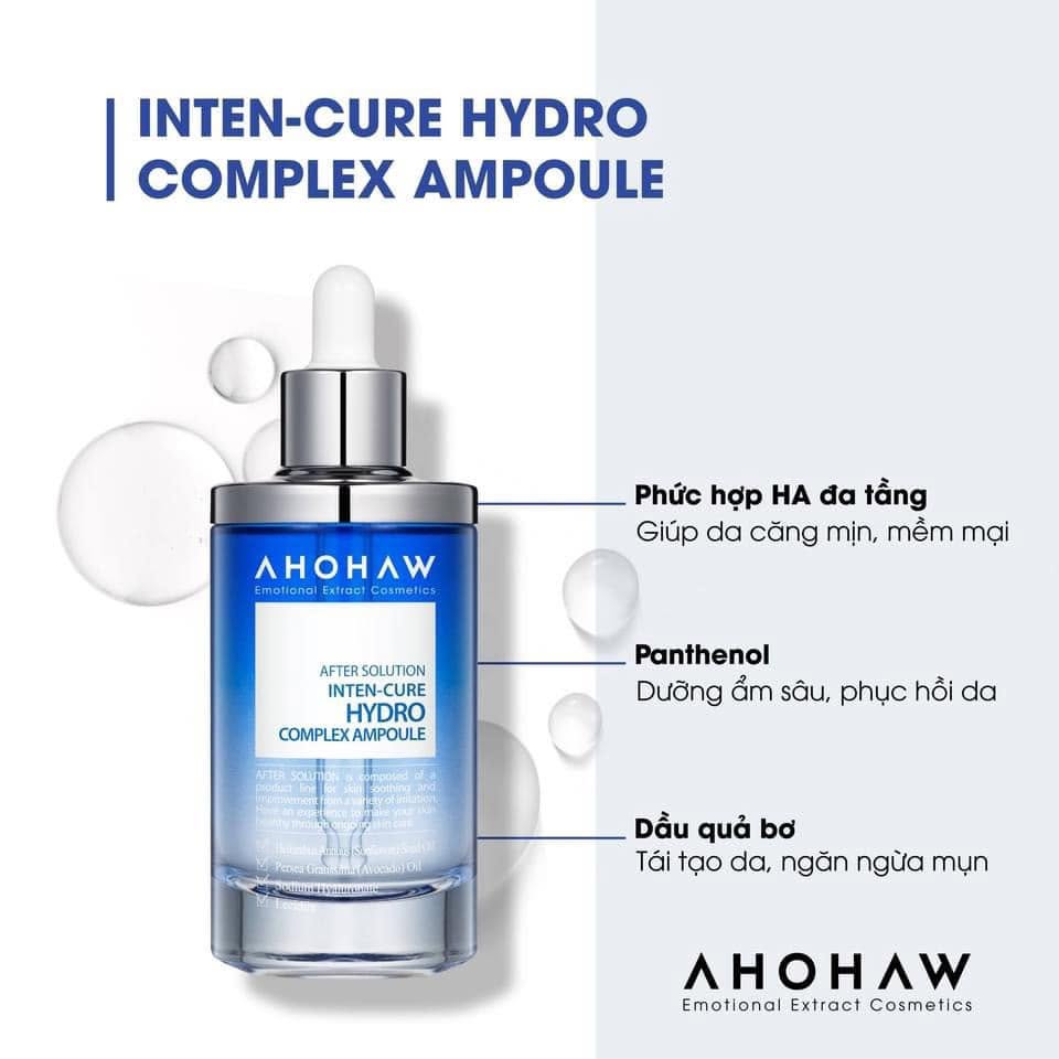 Tinh chất cấp ẩm chuyên sâu Ahohwa After Solution Inten-Cure Hydro Complex Ampoule