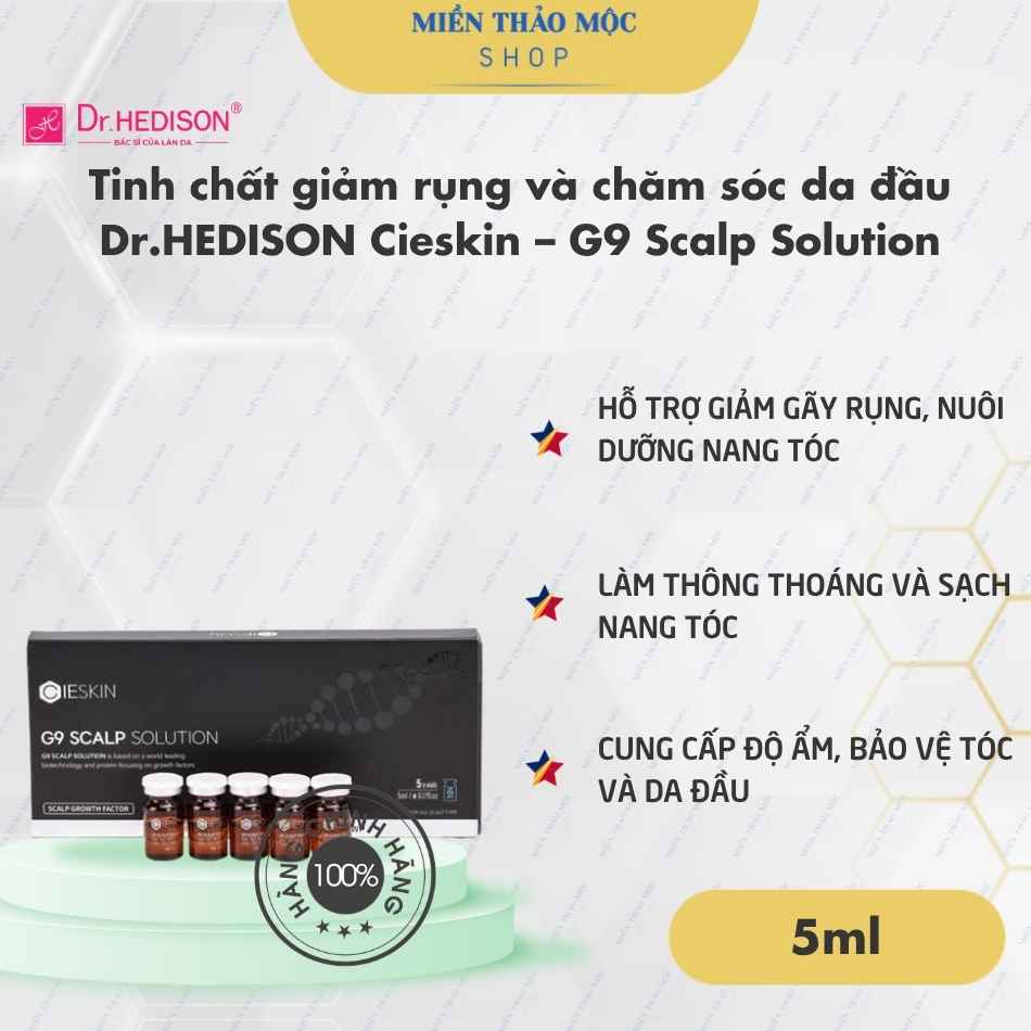 Tinh chất giảm rụng và chăm sóc da đầu Dr.HEDISON Cieskin – G9 Scalp Solution