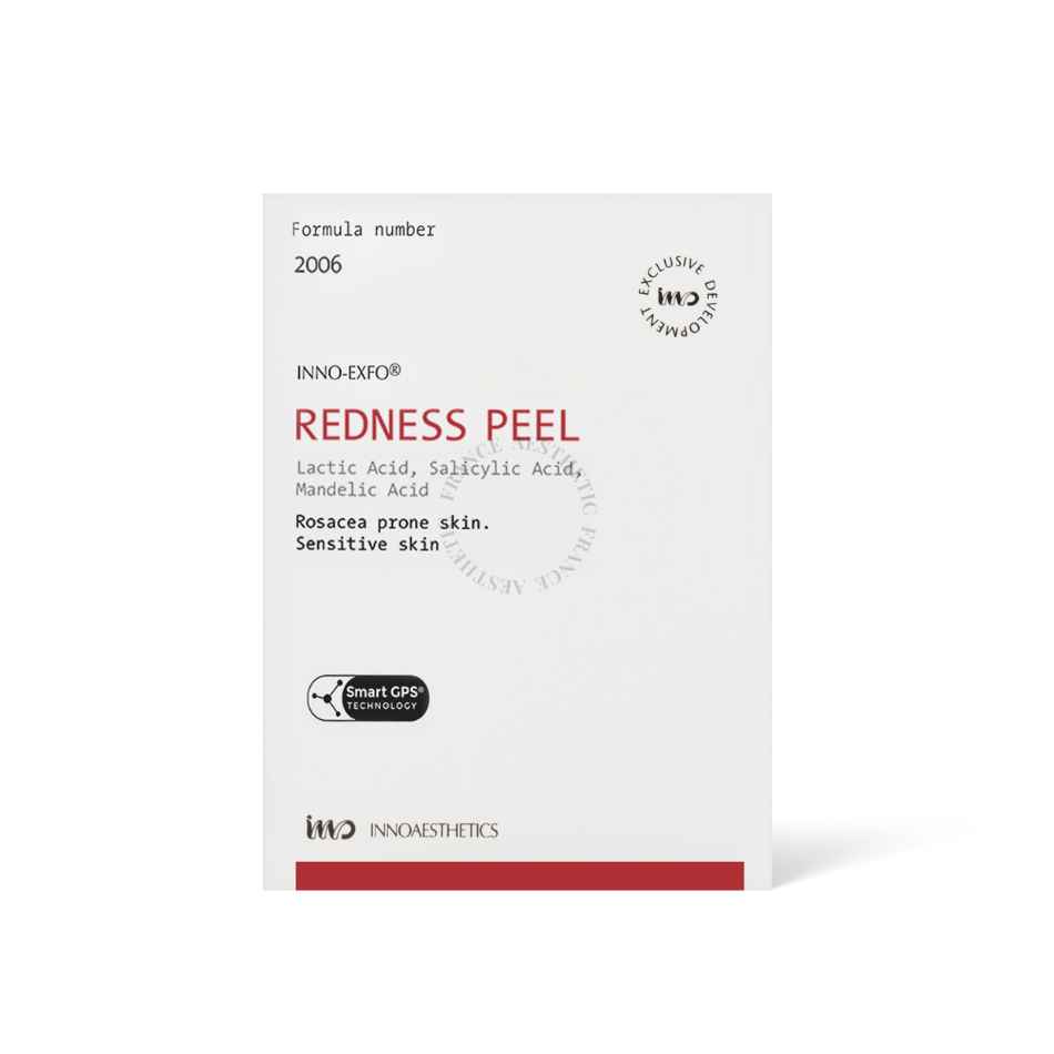 Tinh chất peel da nhạy cảm mỏng yếu phục hồi thải độc da Innoaesthetics REDNESS PEEL (nguyên hộp)