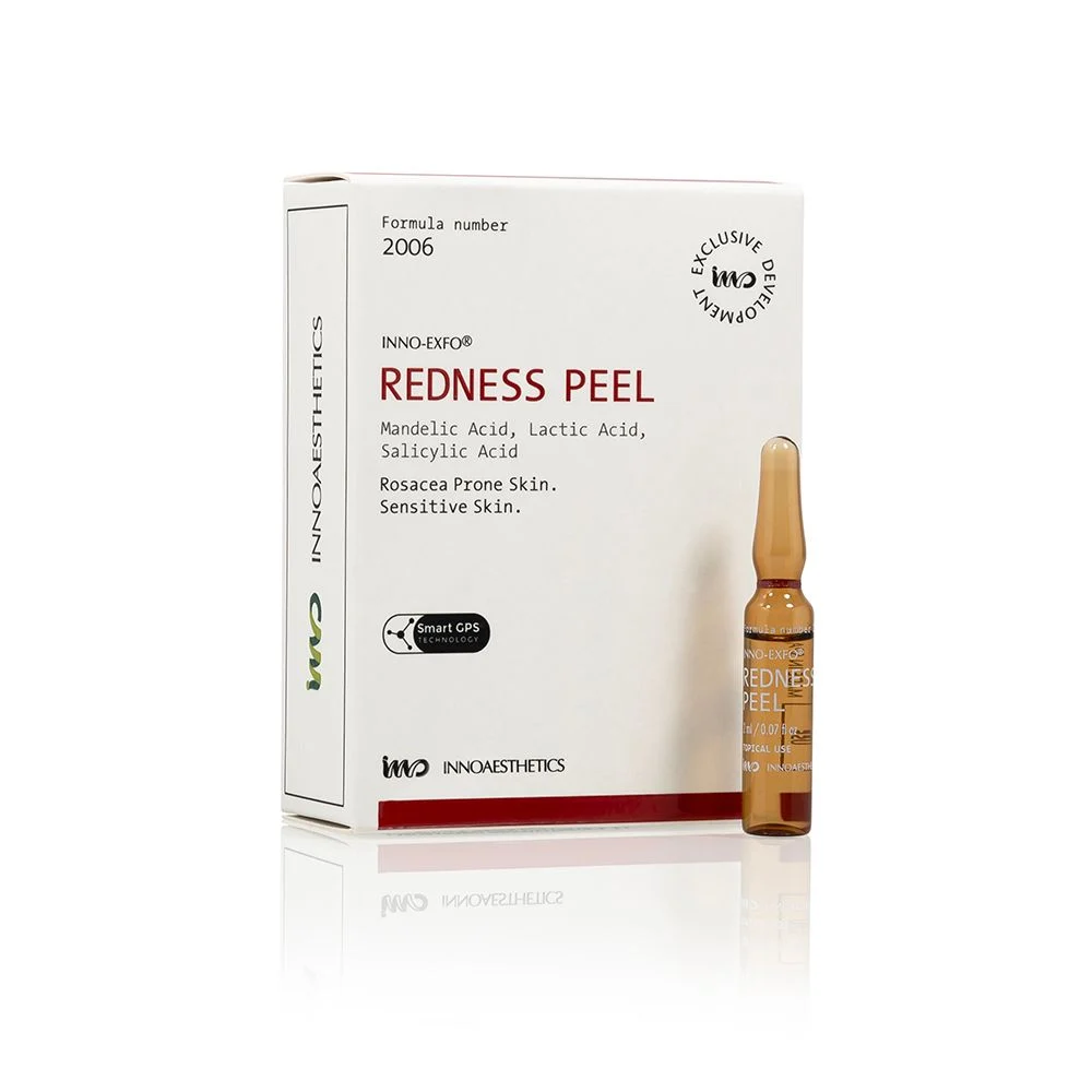 Tinh chất peel da nhạy cảm mỏng yếu phục hồi thải độc da Innoaesthetics REDNESS PEEL (tách lẻ)