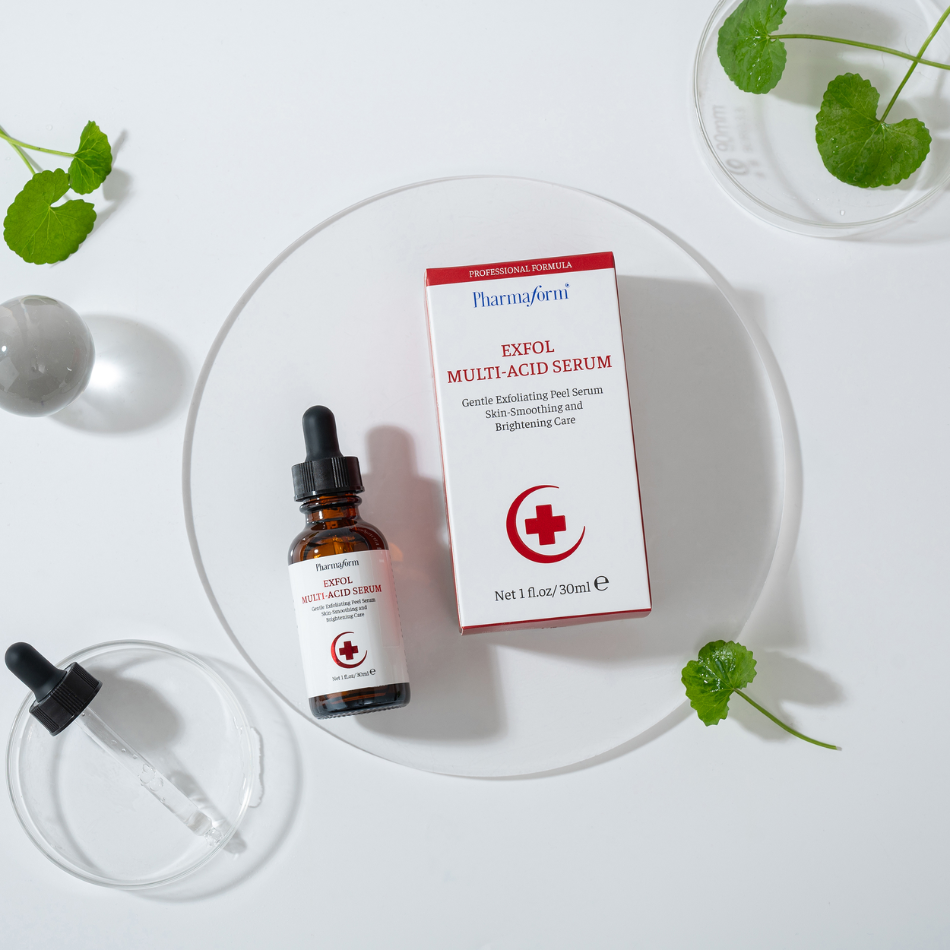 Tinh chất peel hỗ trợ làm sạch tế bào chết, mịn da và đều màu Pharmaform Exfol Multi-Acid Peel