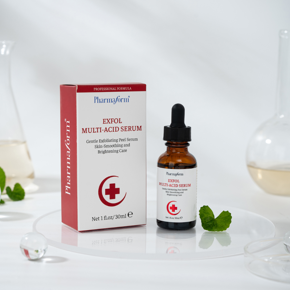 Tinh chất peel hỗ trợ làm sạch tế bào chết, mịn da và đều màu Pharmaform Exfol Multi-Acid Peel