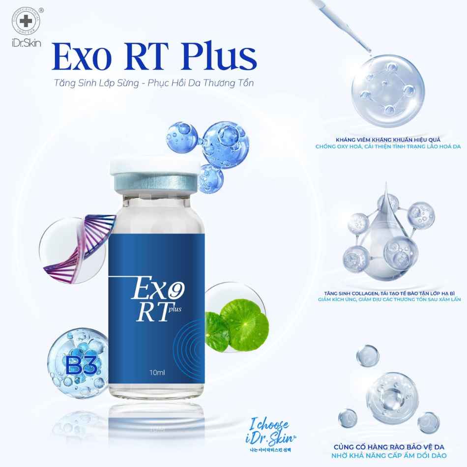 Tinh chất phục hồi tái tạo da iDr.Skin iDr.Exo RT Plus