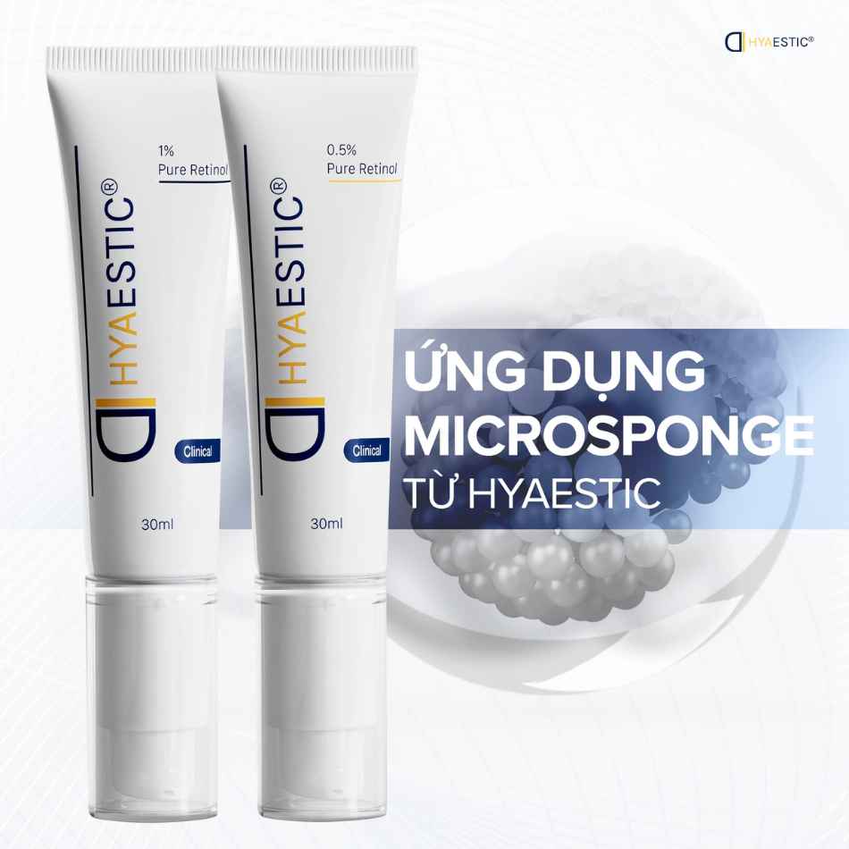 Tinh chất tái tạo da chống lão hóa Hyaestic 1% Pure Retinol