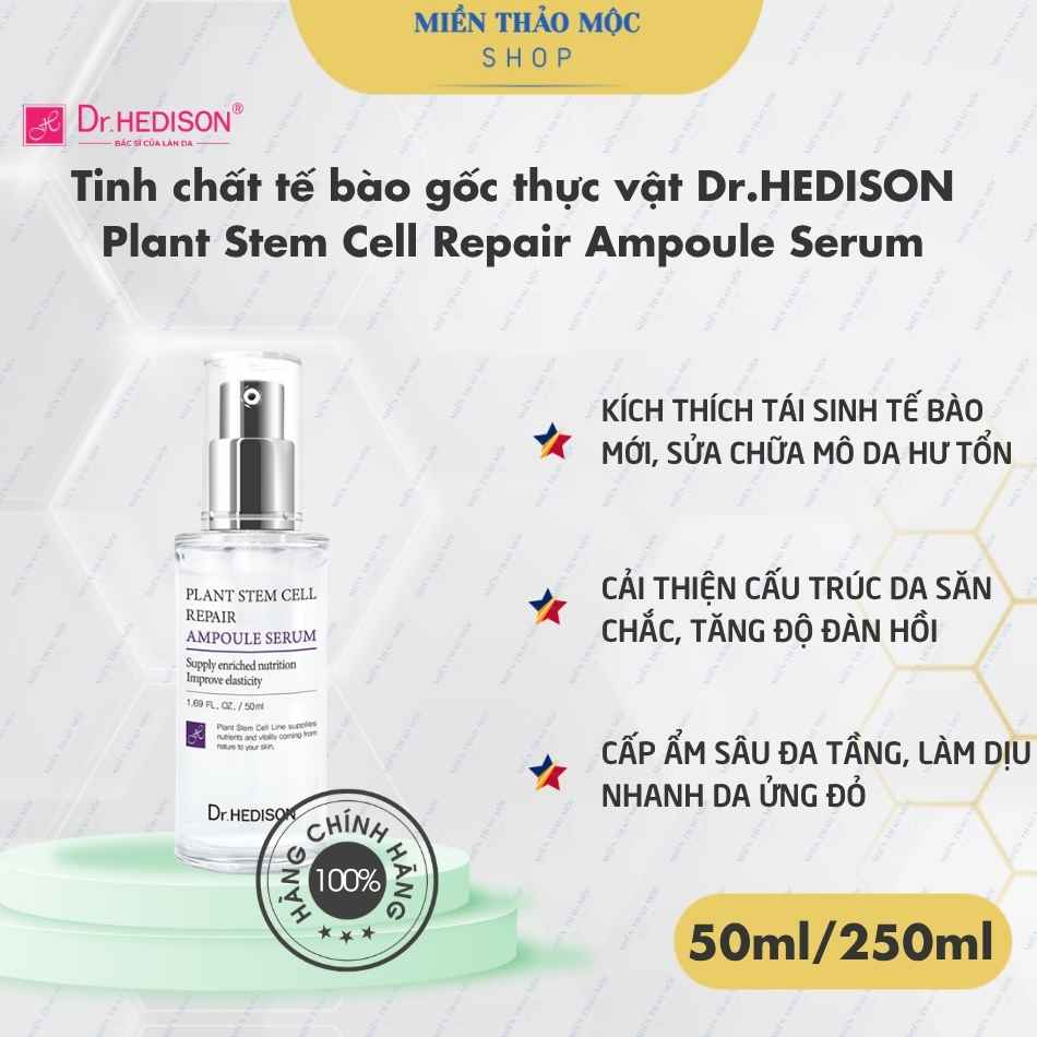 Tinh chất tế bào gốc thực vật phục hồi da Dr.HEDISON Plant Stem Cell Repair Ampoule Serum