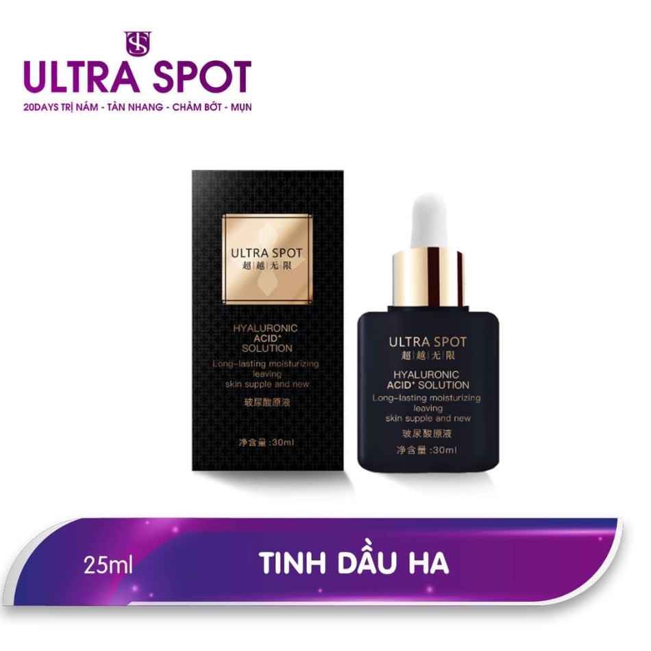 Tinh dầu HA Mộc Liên Hoa Ultra Spot Hyaluronic Acid + Solution