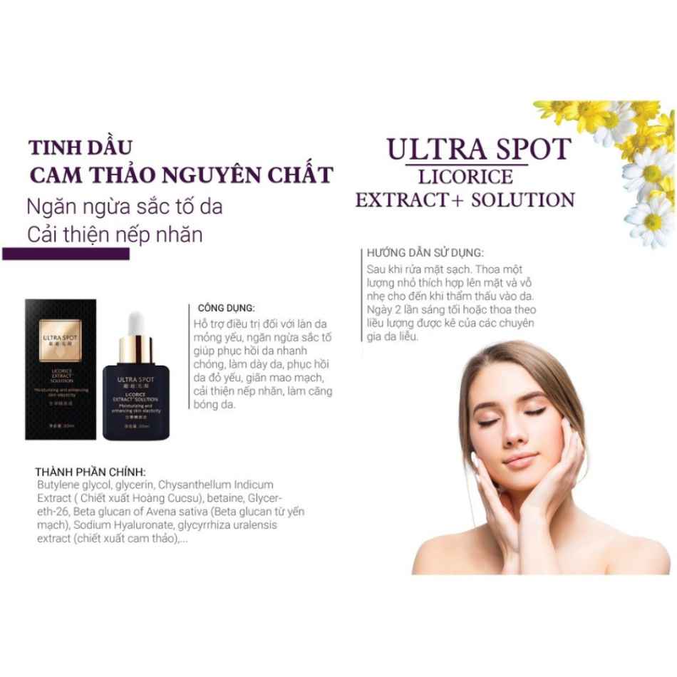 Tinh dầu cam thảo Mộc Liên Hoa Ultra Spot