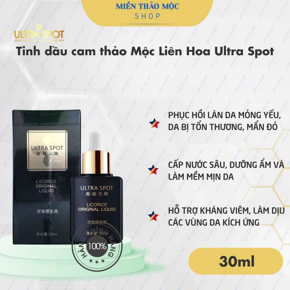 Tinh dầu cam thảo Mộc Liên Hoa Ultra Spot